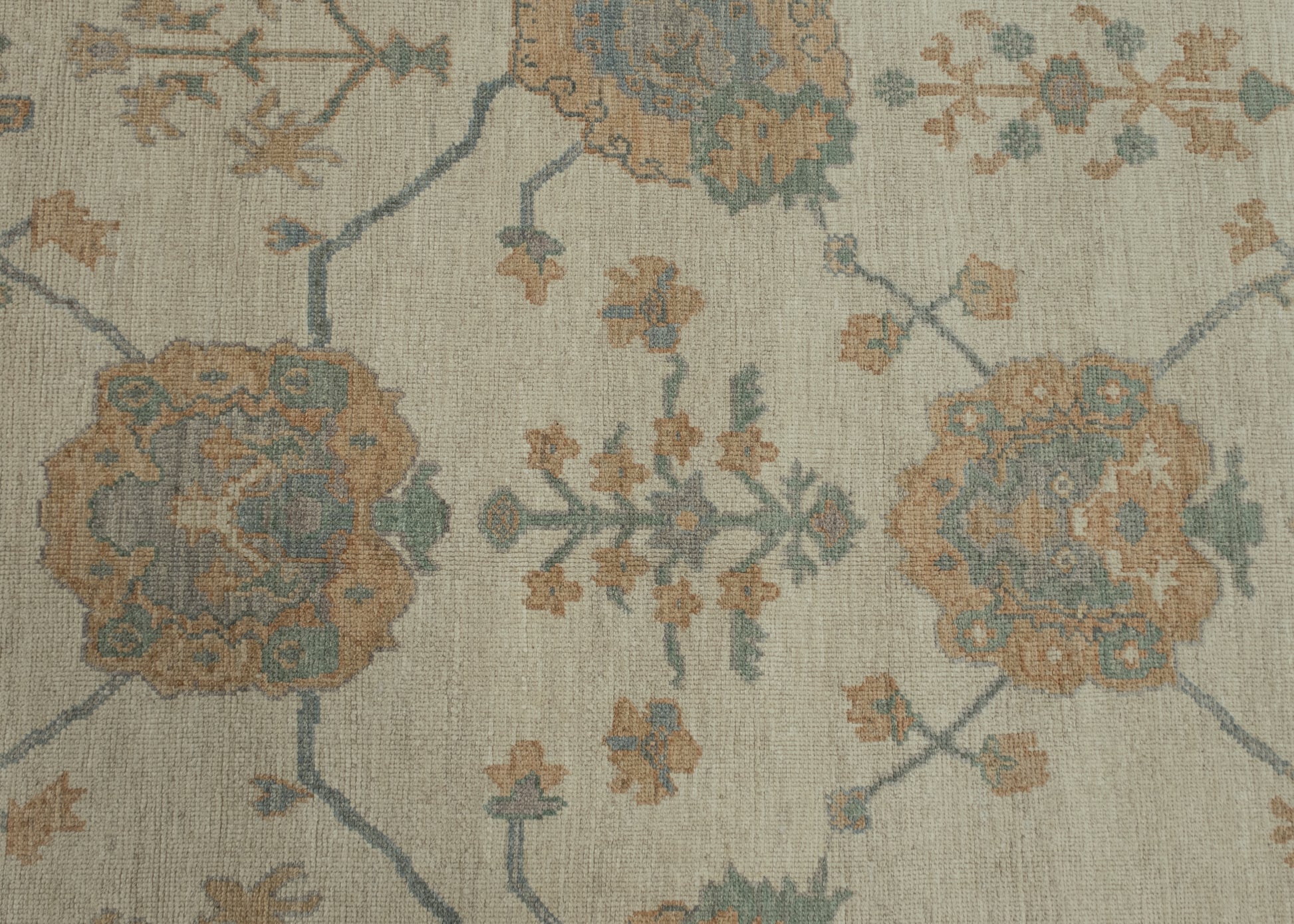 Turkish Oushak Rug 9'10" x 13'11" #11952