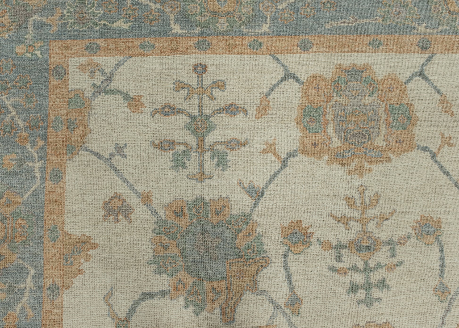 Turkish Oushak Rug 9'10" x 13'11" #11952