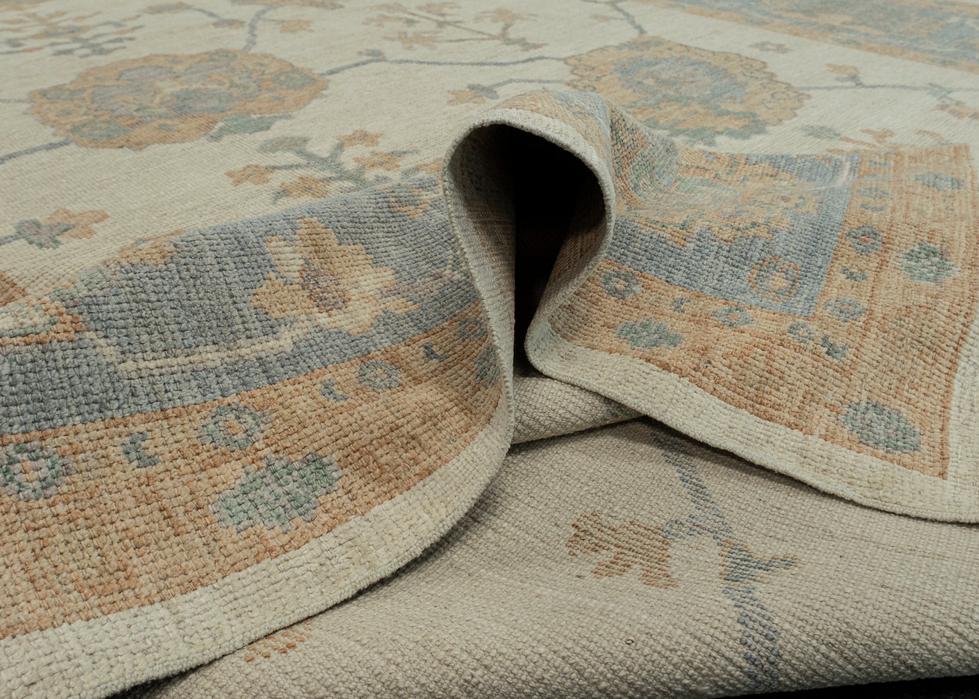Turkish Oushak Rug 9'10" x 13'11" #11952