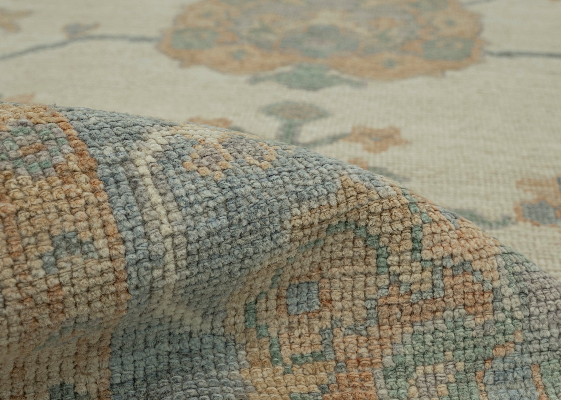 Turkish Oushak Rug 9'10" x 13'11" #11952