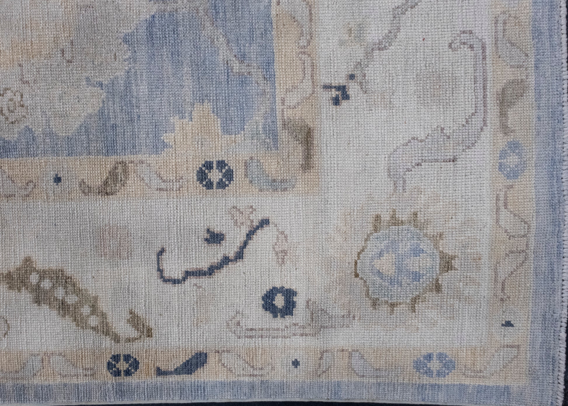Turkish Oushak Rug 9' x 12'7" #16992