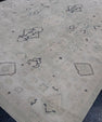 Turkish Oushak Rug 9'7" x 12'6" #16993