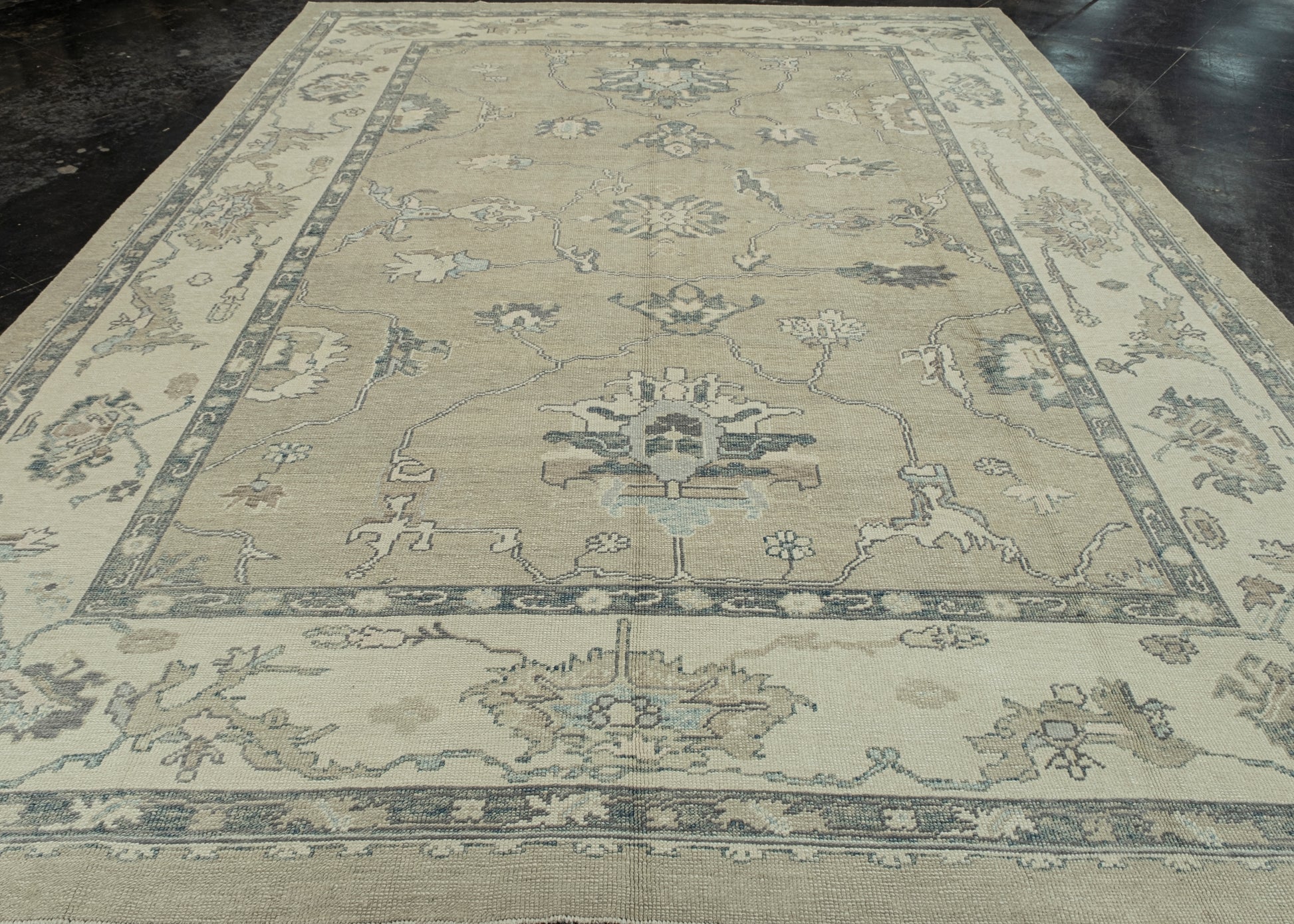 Turkish Oushak Rug 10'3" x 14'4" #7253
