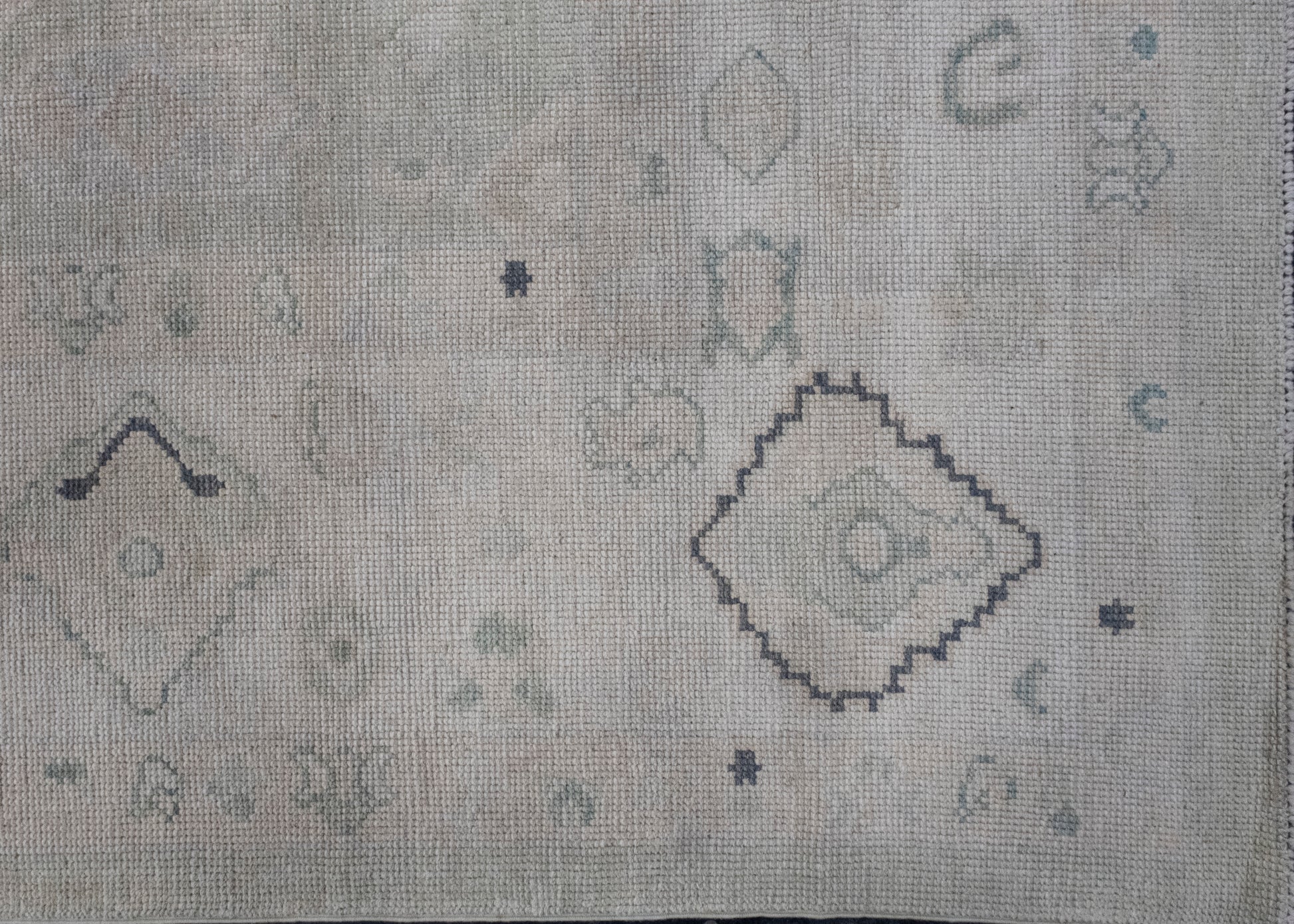 Turkish Oushak Rug 9'7" x 12'6" #16993
