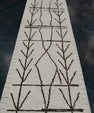 Hand Knotted Turkish Tulu Rug Runner 2'10" x 10'10" #11956