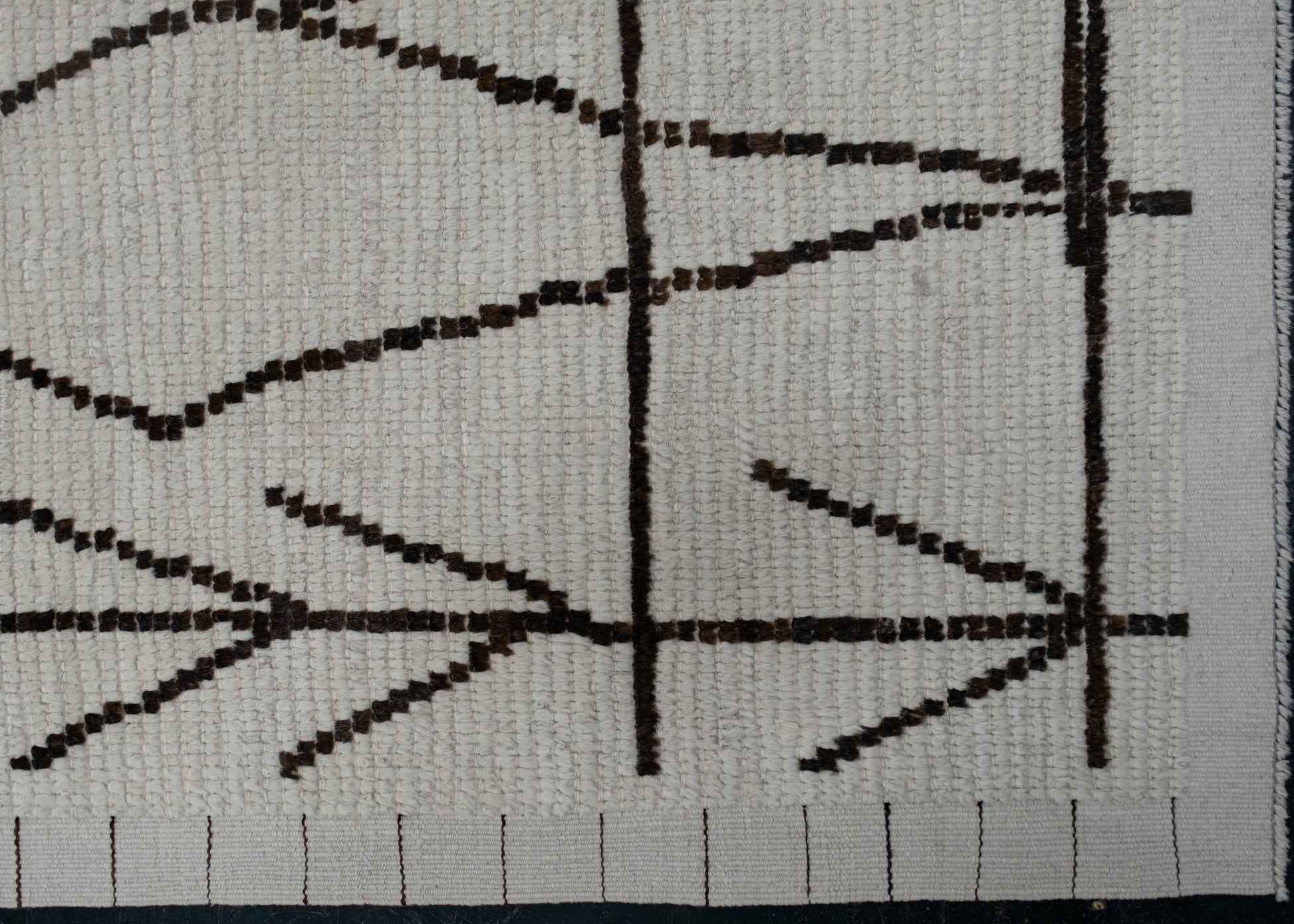 Hand Knotted Turkish Tulu Rug Runner 2'10" x 10'10" #11956
