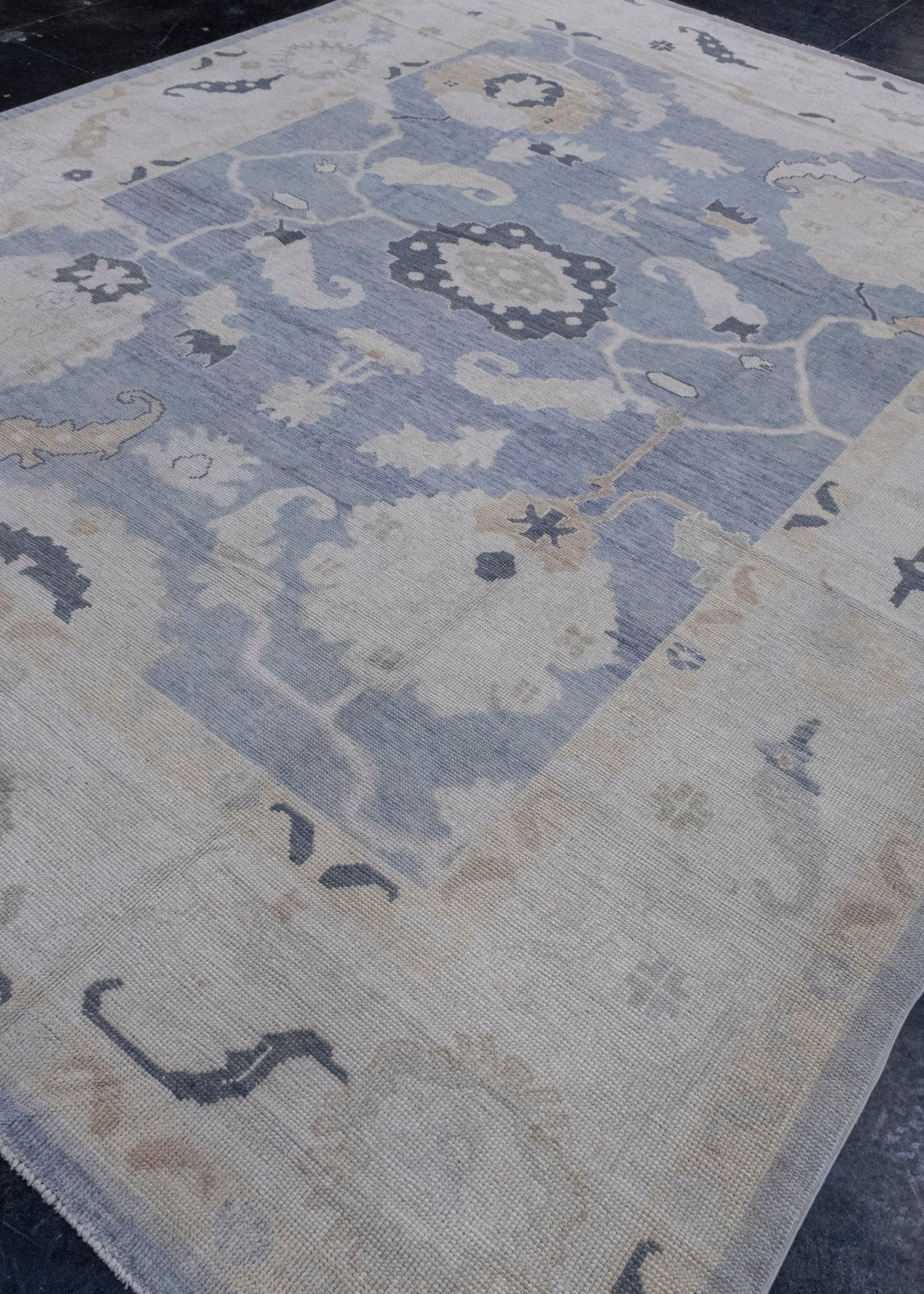 Turkish Oushak Rug 9'4" x 12'2" #16961