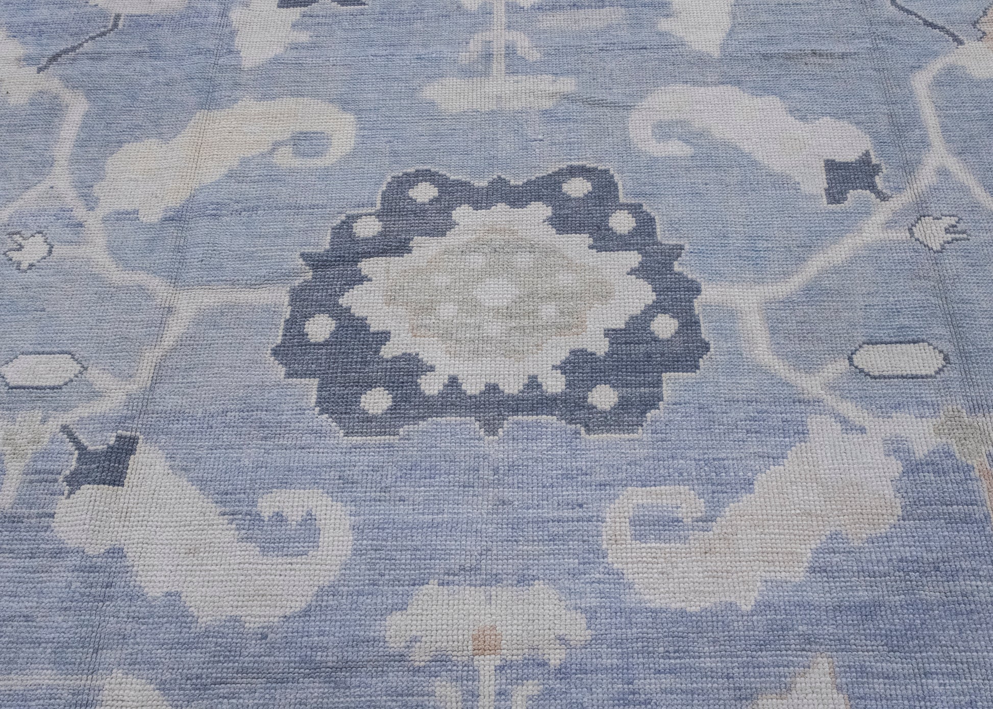 Turkish Oushak Rug 9'4" x 12'2" #16961