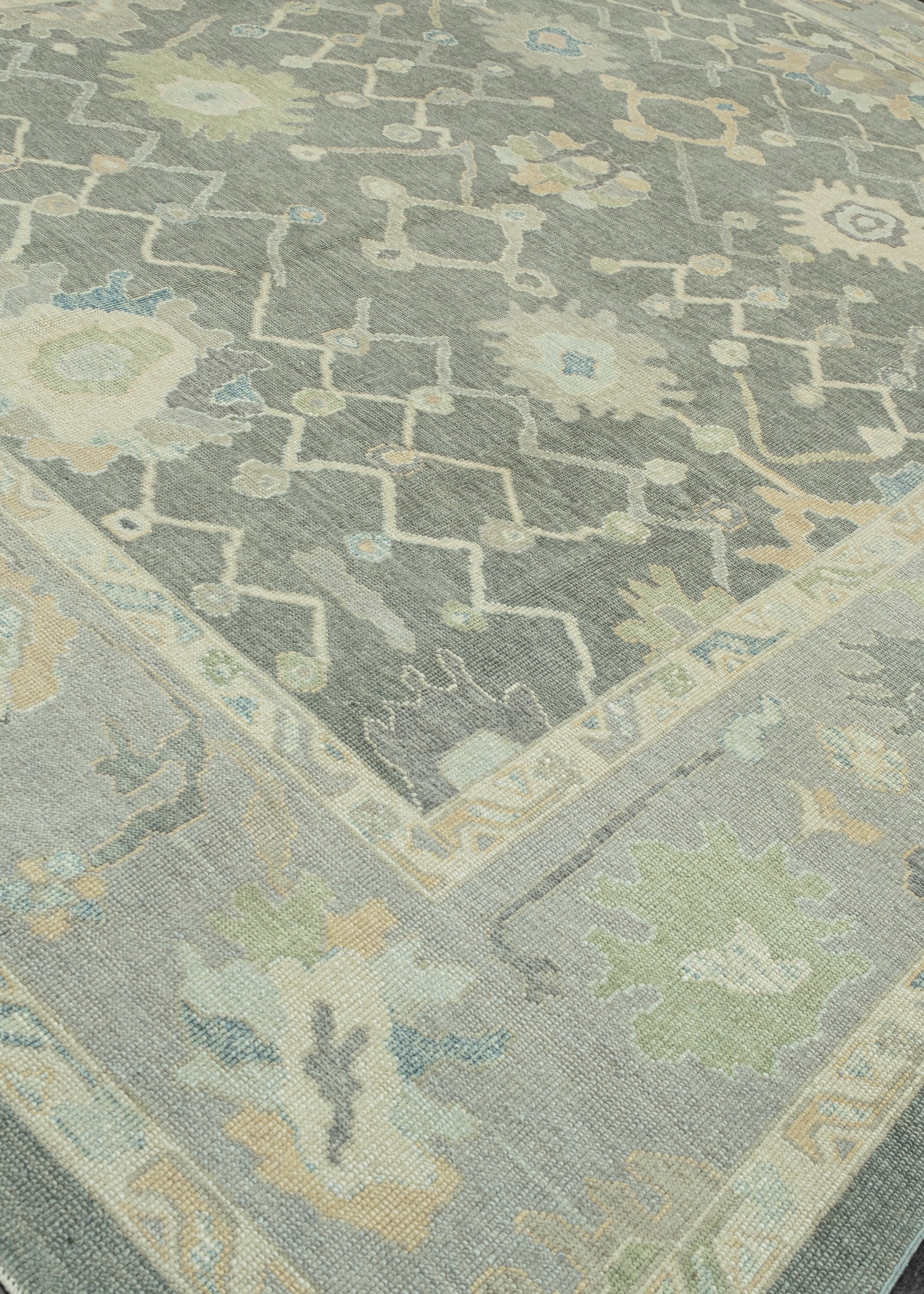 Turkish Oushak Rug 10'8" x 14'1" #12118