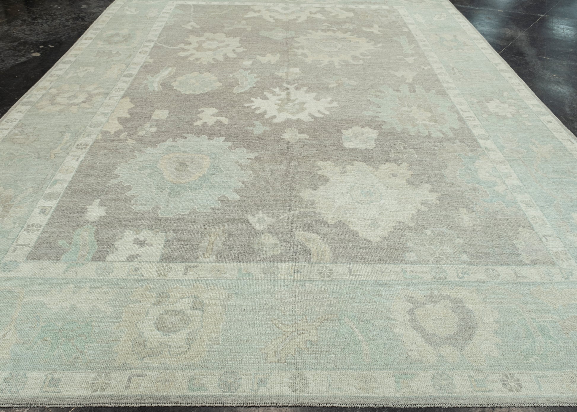Turkish Oushak Rug 10'3" x 14'1" #11614