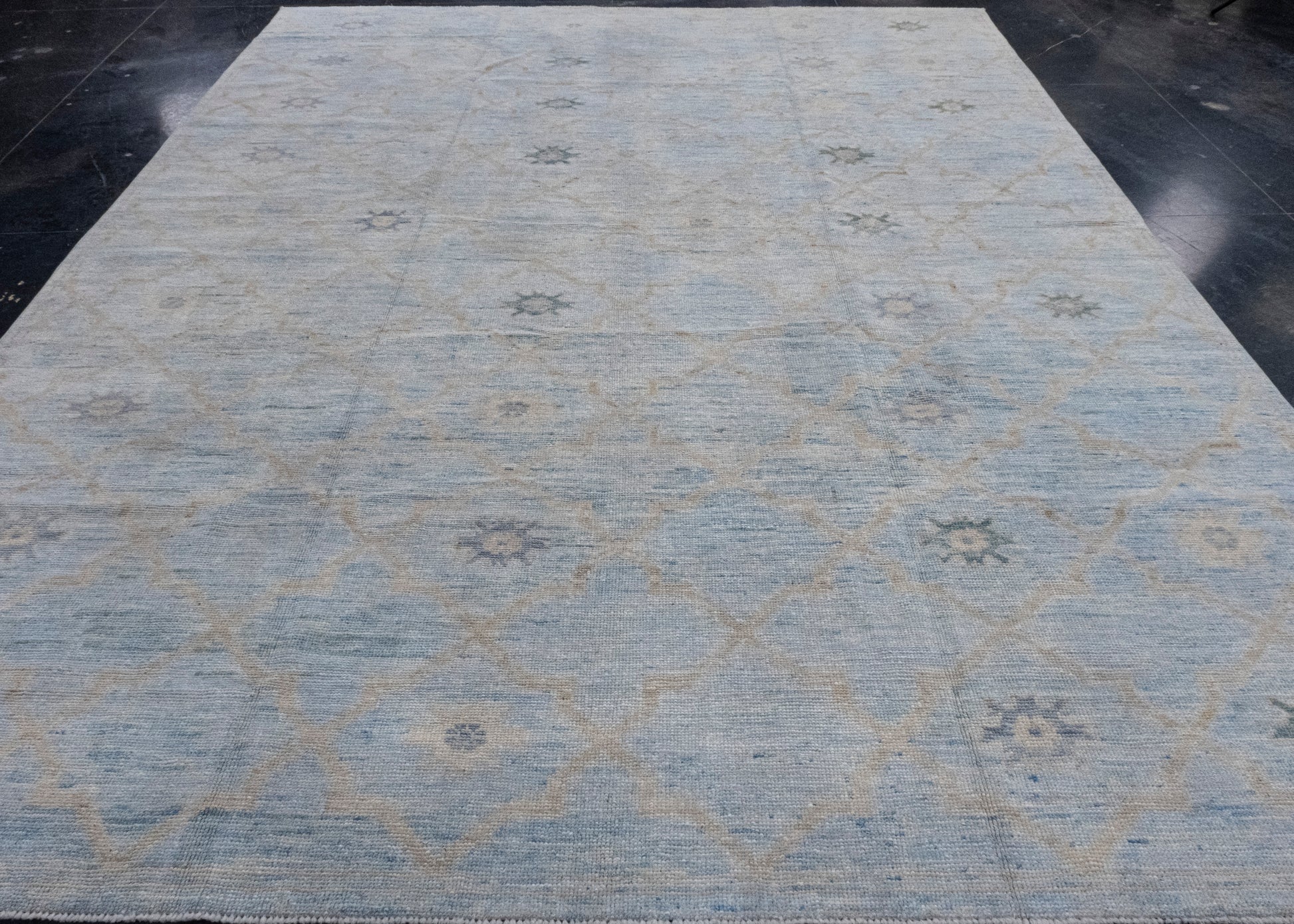 Turkish Oushak Rug 9'2" x 11'8" #16967