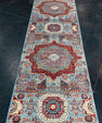 Oriental Hand Knotted Rug Runner 2'6" x 9'11" #6001