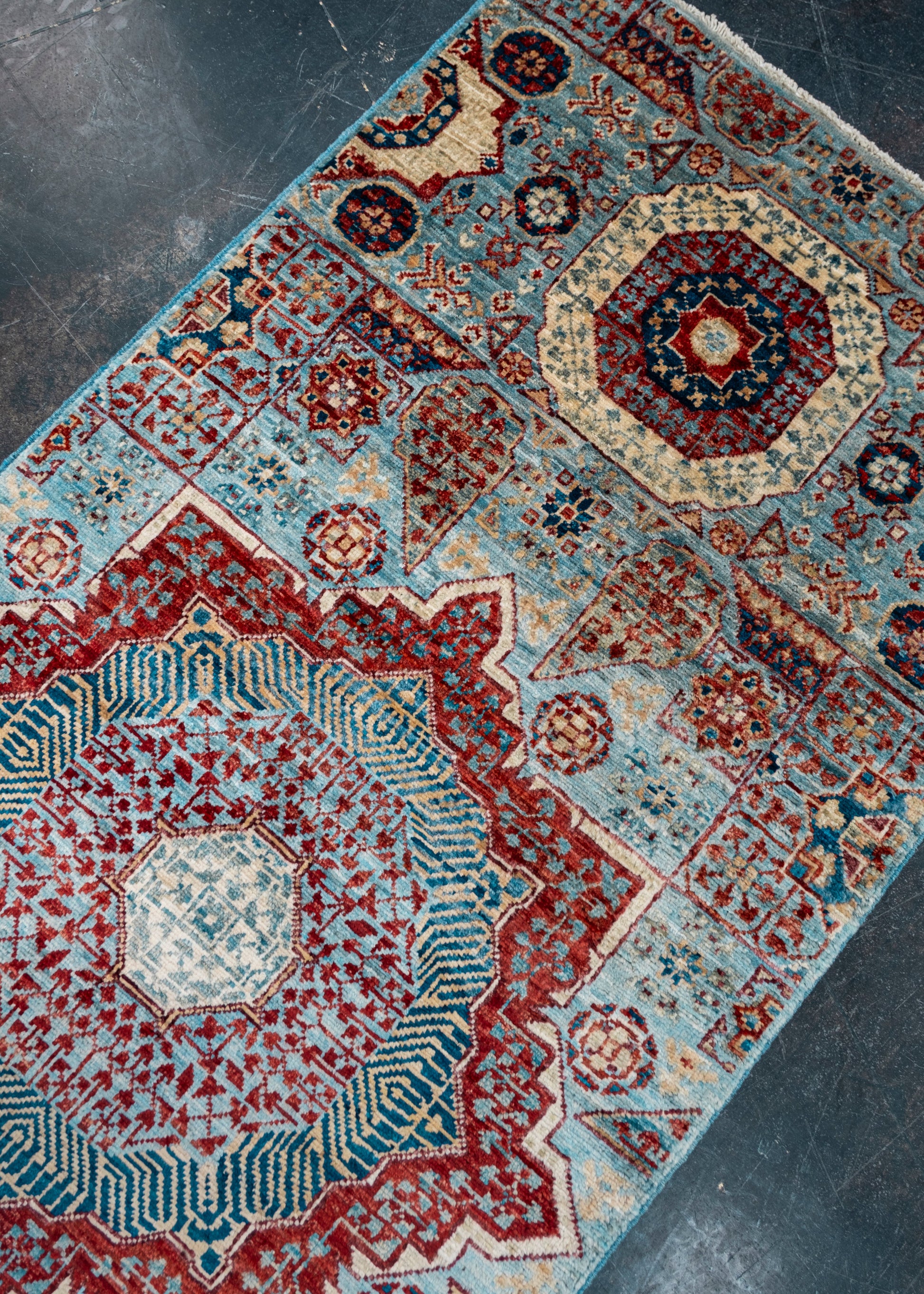 Oriental Hand Knotted Rug Runner 2'6" x 9'11" #6001