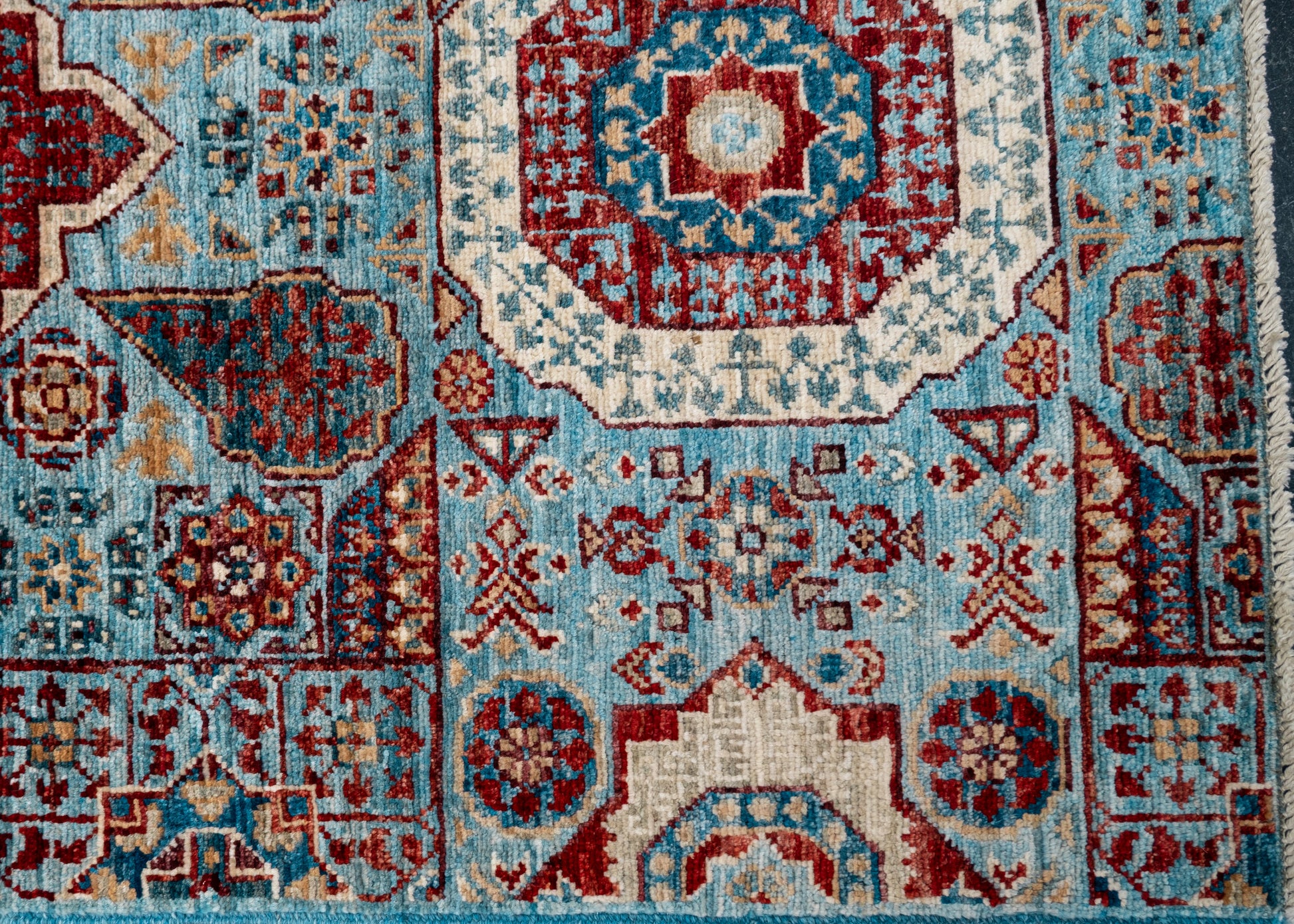 Oriental Hand Knotted Rug Runner 2'6" x 9'11" #6001
