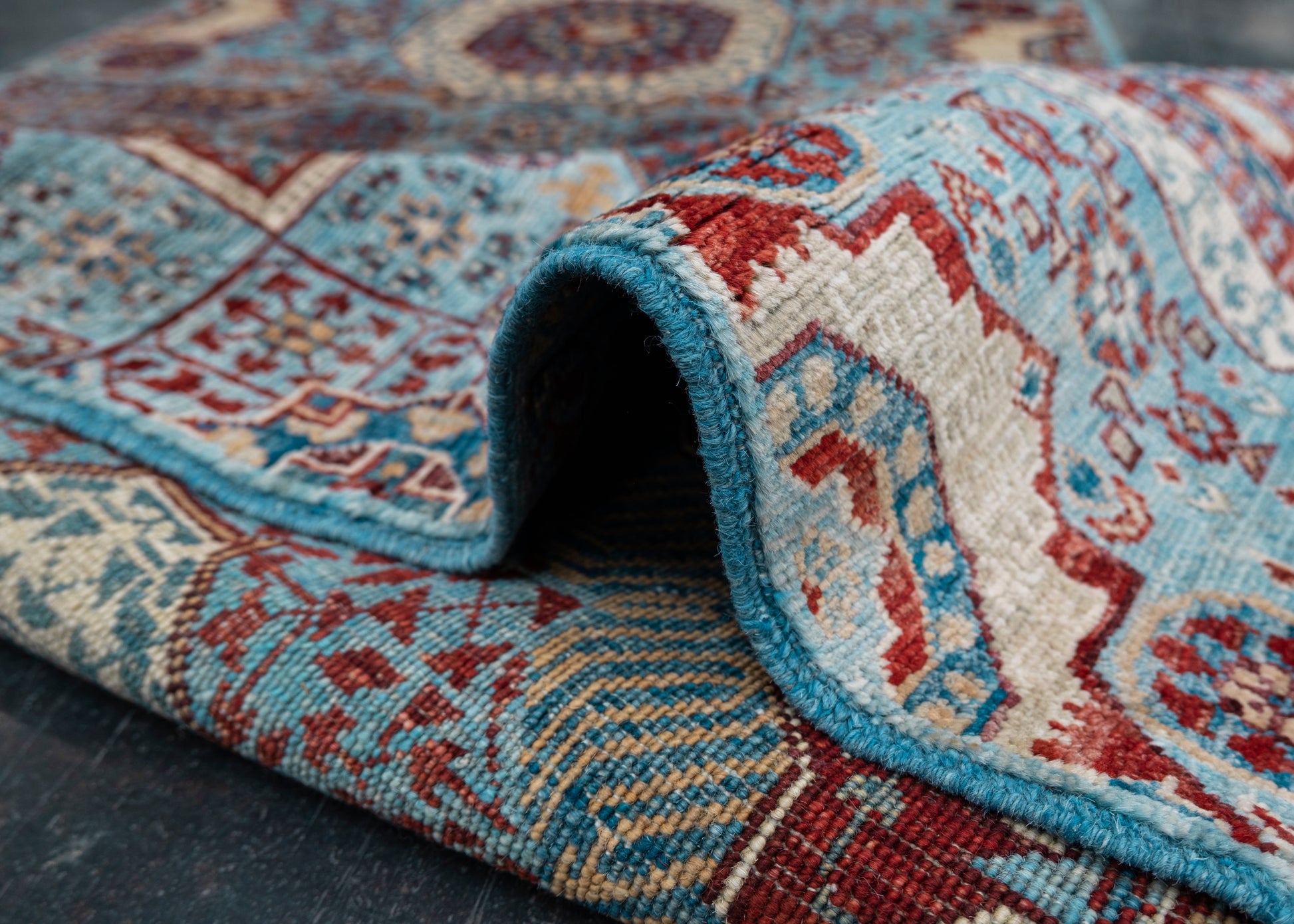 Oriental Hand Knotted Rug Runner 2'6" x 9'11" #6001