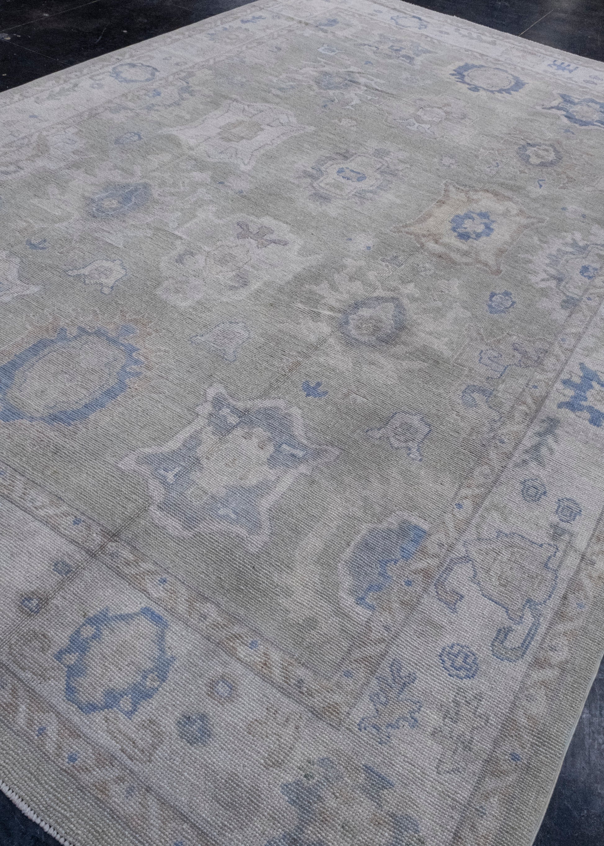 Turkish Oushak Rug 9' x 13'2" #16956