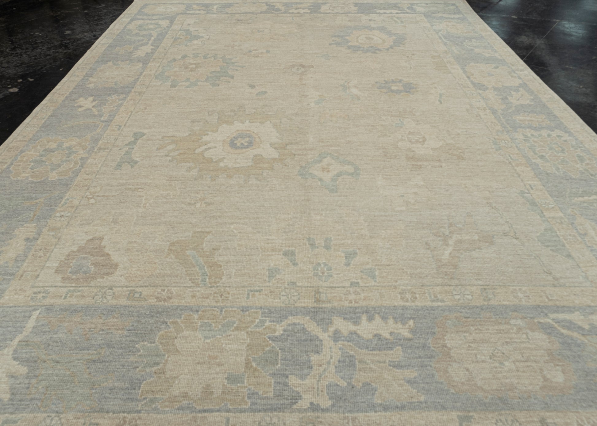 Turkish Oushak Rug 10'2" x 13'11" #11574