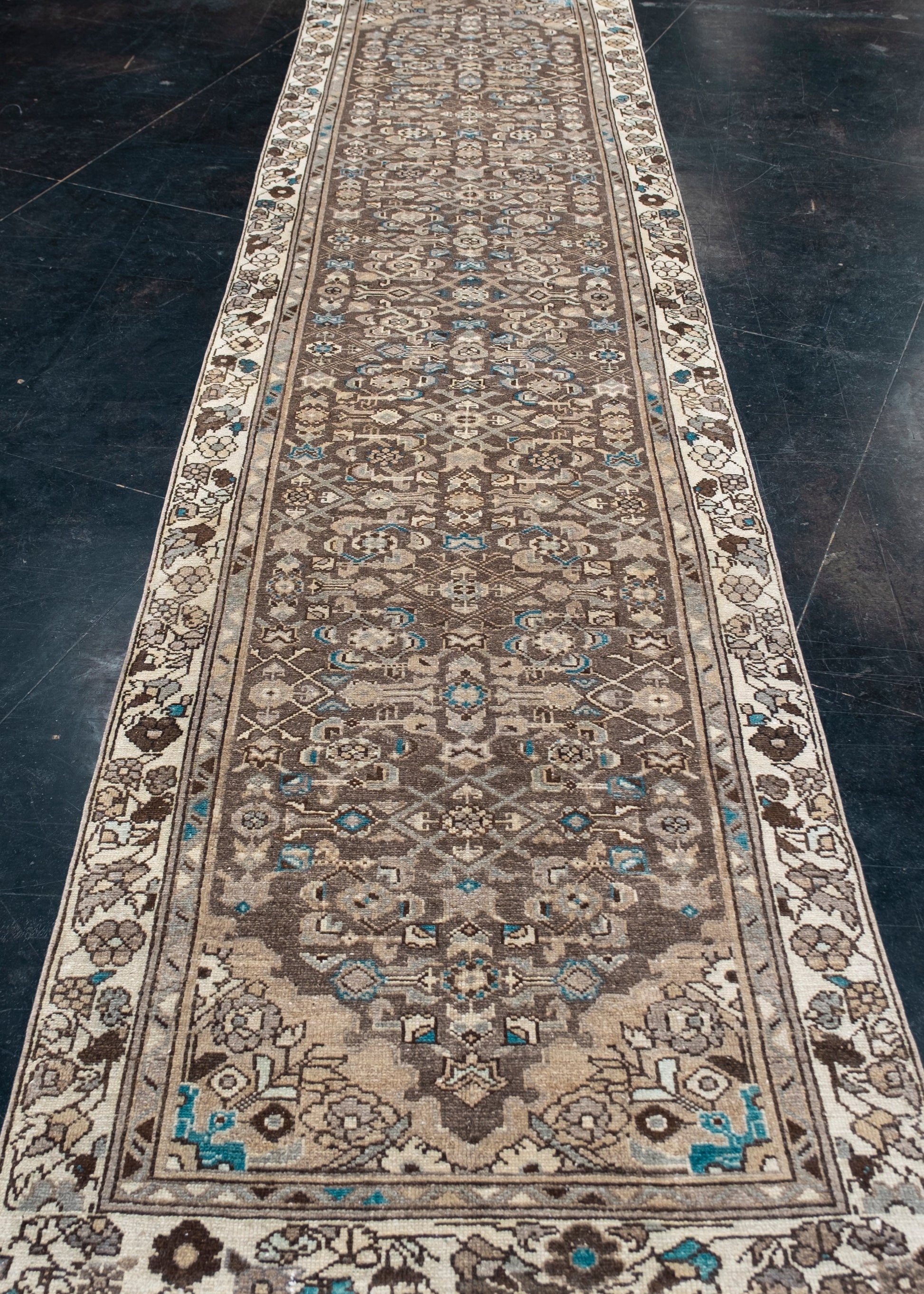 Turkish Vintage Anatolian Rug 3'1" x 12'10" #5008