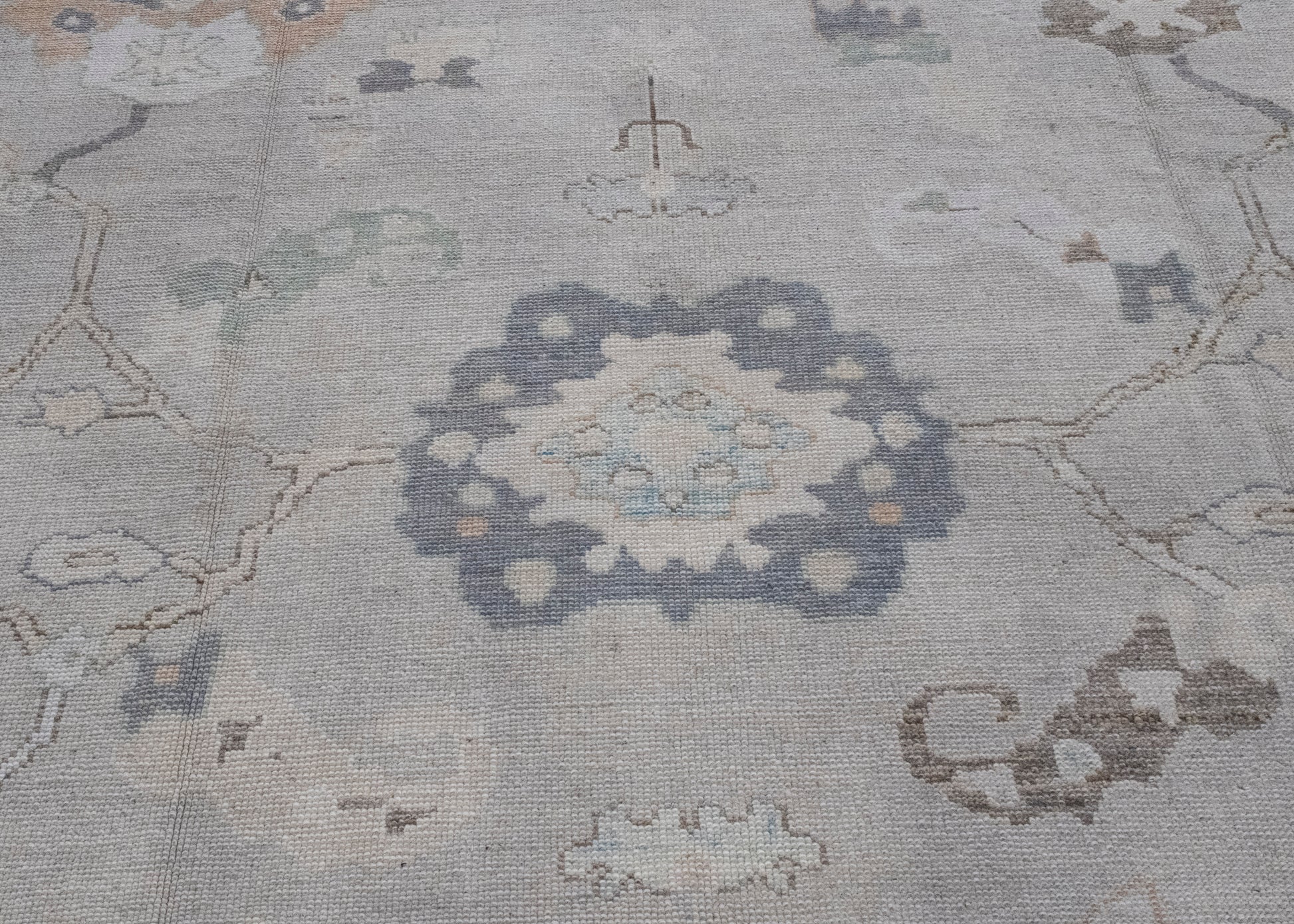 Turkish Oushak Rug 9'4" x 12'3" #16936