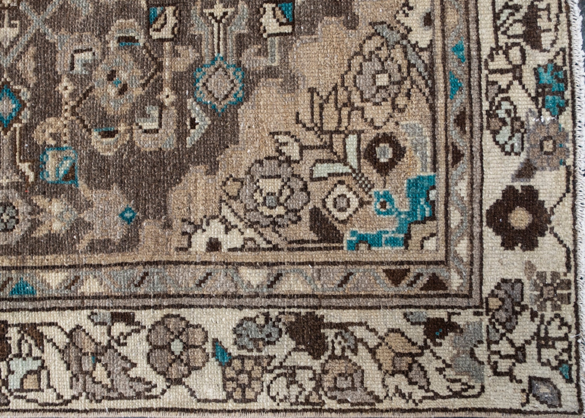 Turkish Vintage Anatolian Rug 3'1" x 12'10" #5008