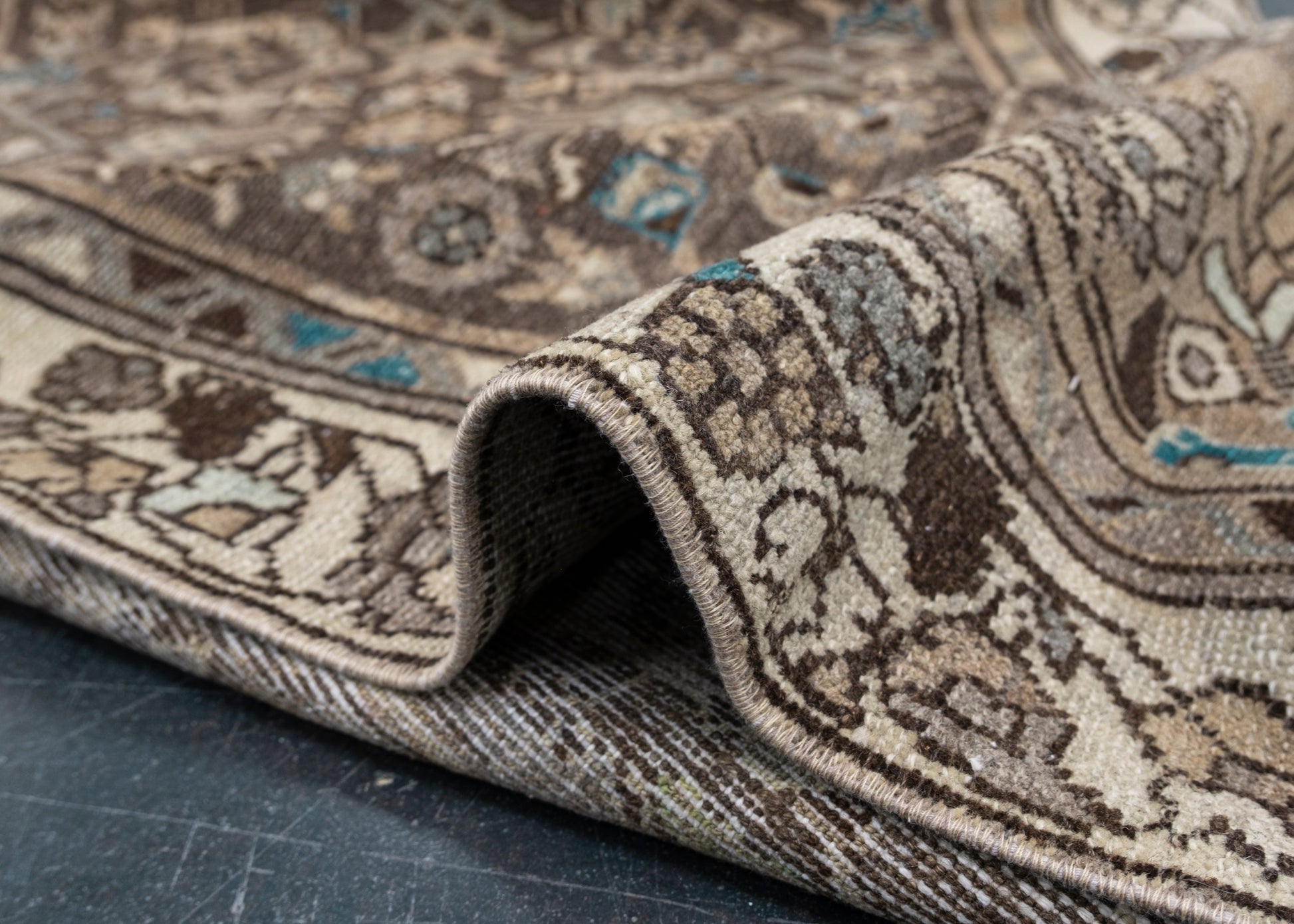 Turkish Vintage Anatolian Rug 3'1" x 12'10" #5008