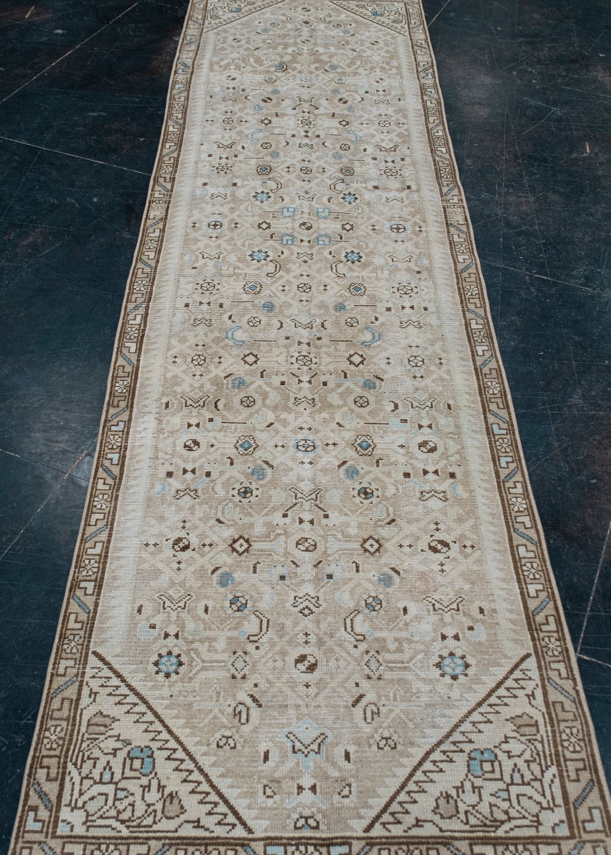 Turkish Vintage Anatolian Rug 2'7" x 9'3" #5007