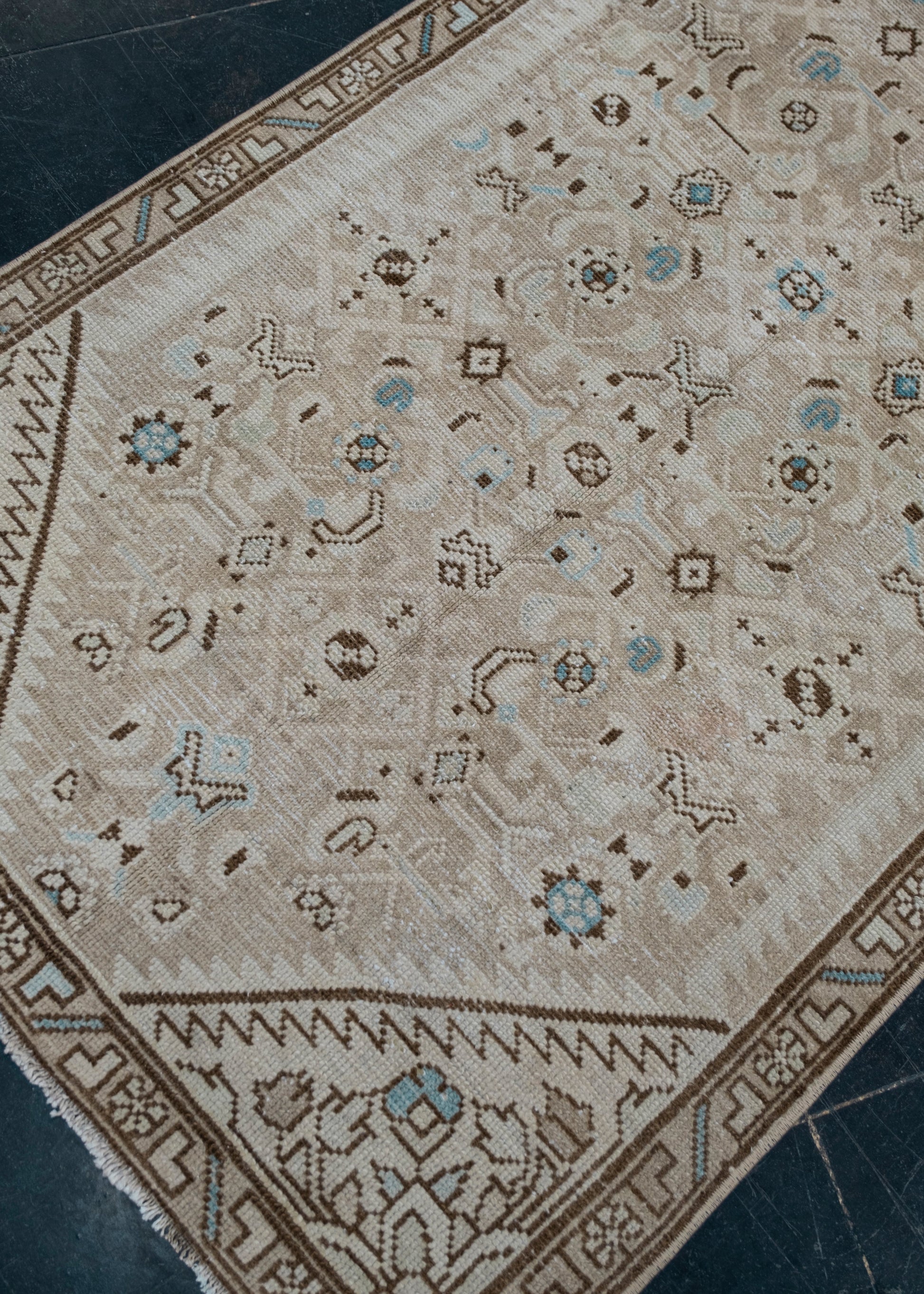Turkish Vintage Anatolian Rug 2'7" x 9'3" #5007