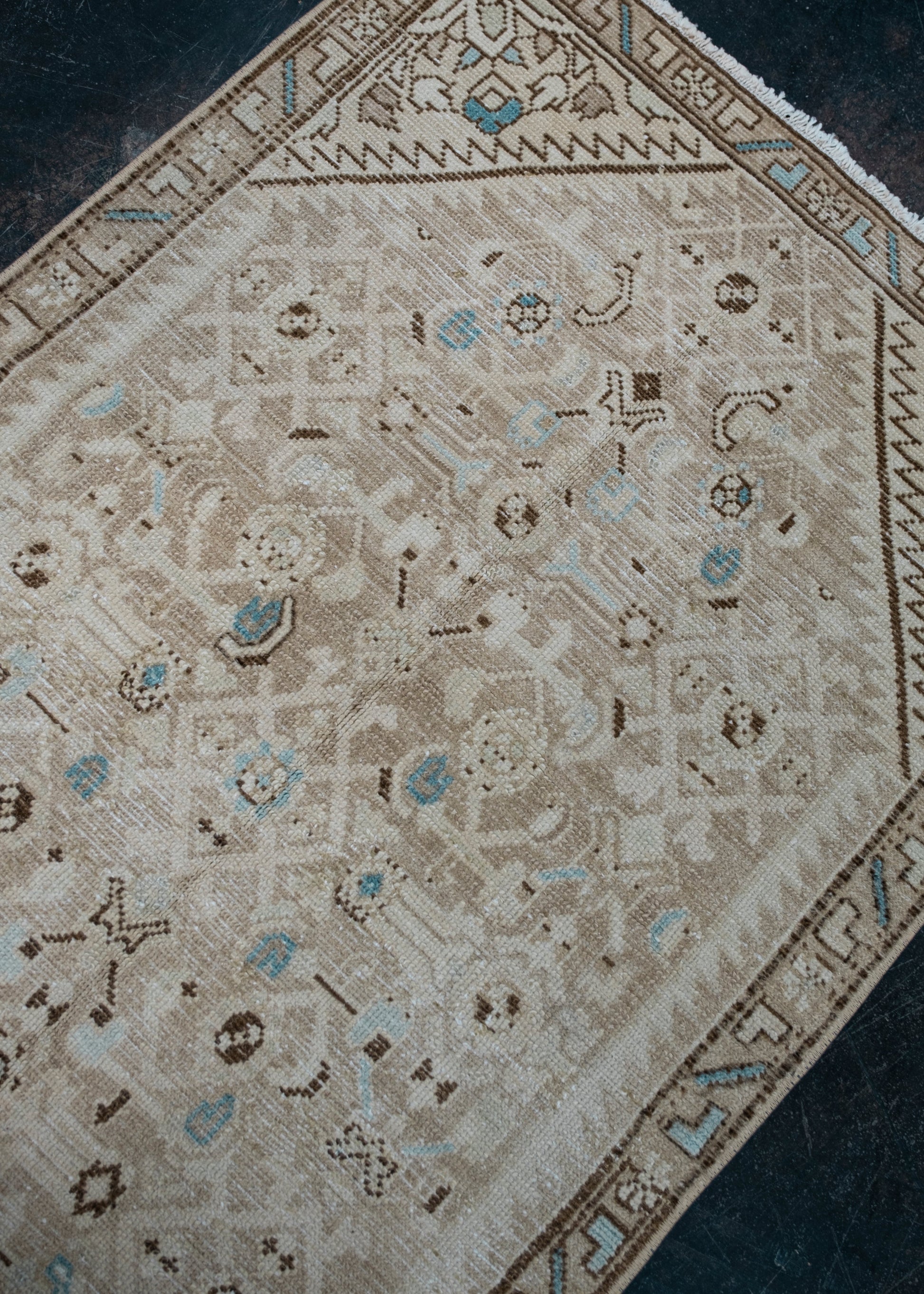 Turkish Vintage Anatolian Rug 2'7" x 9'3" #5007