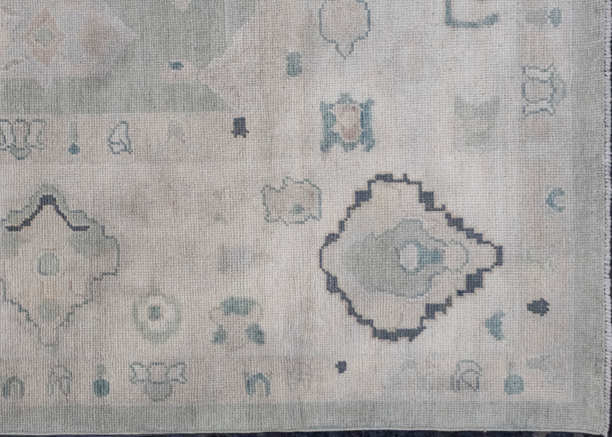 Turkish Oushak Rug 12'1" x 15'3" #16918