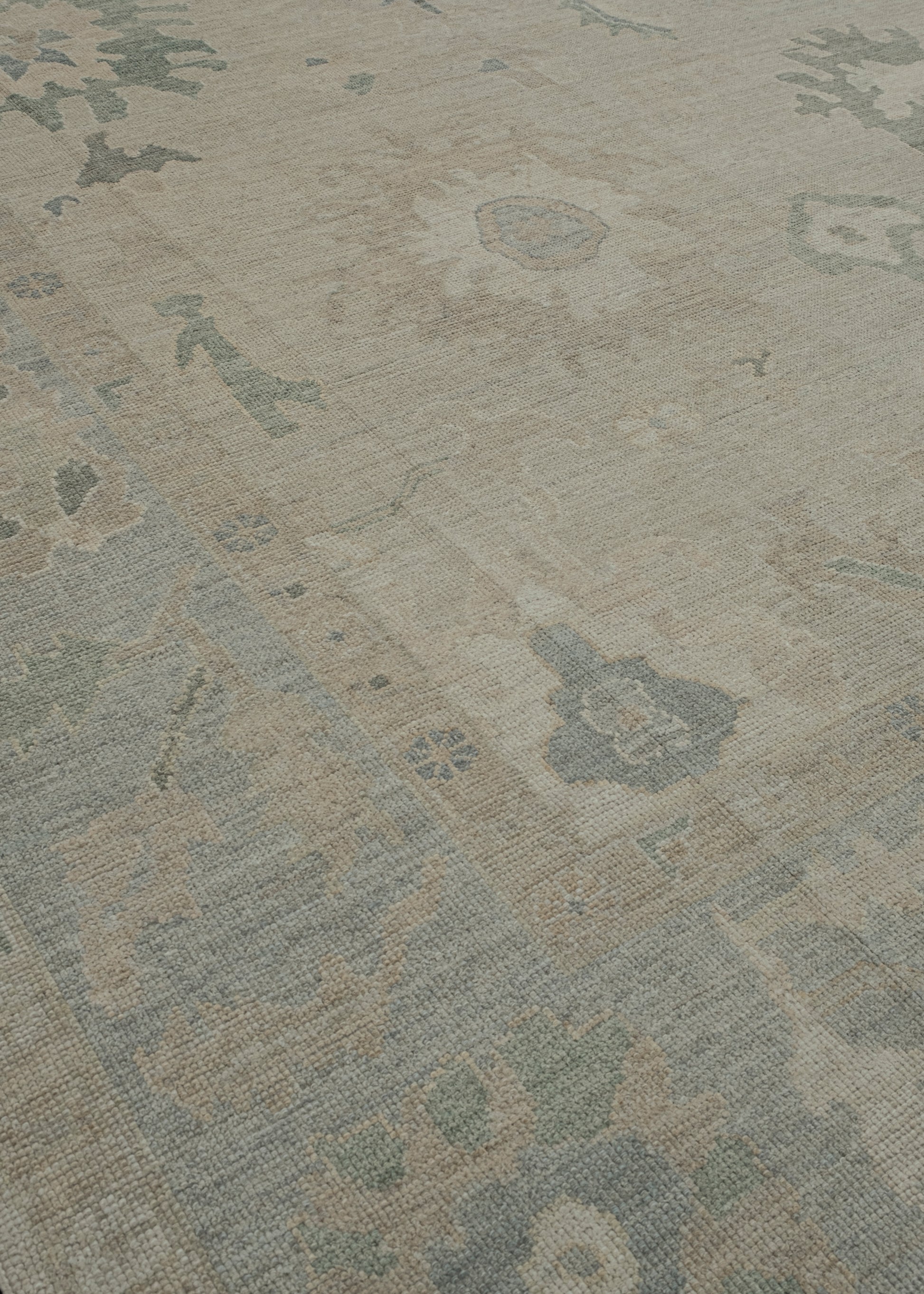 Turkish Oushak Rug 9'8" x 12'9" #11546