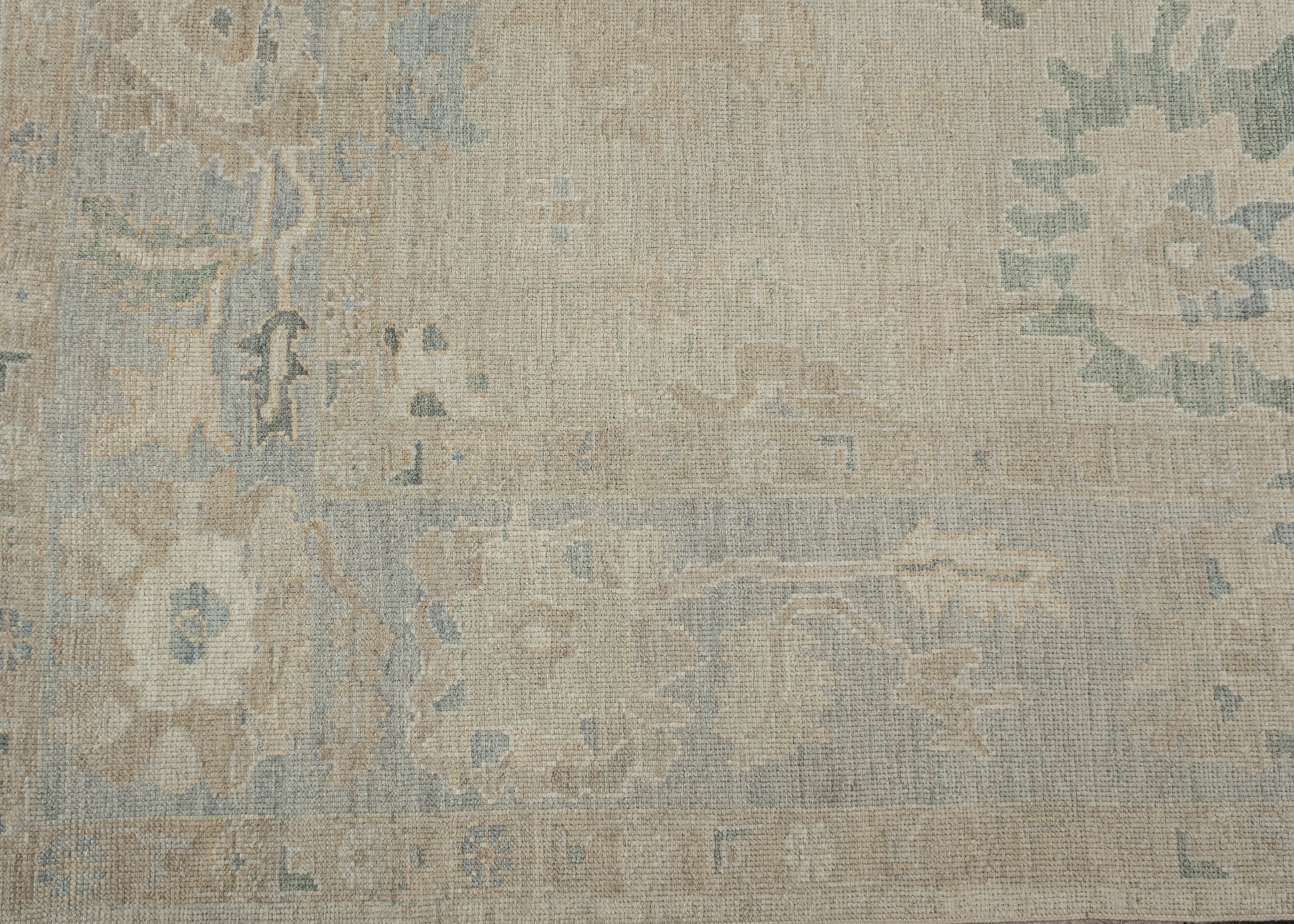 Turkish Oushak Rug 9'8" x 12'9" #11546