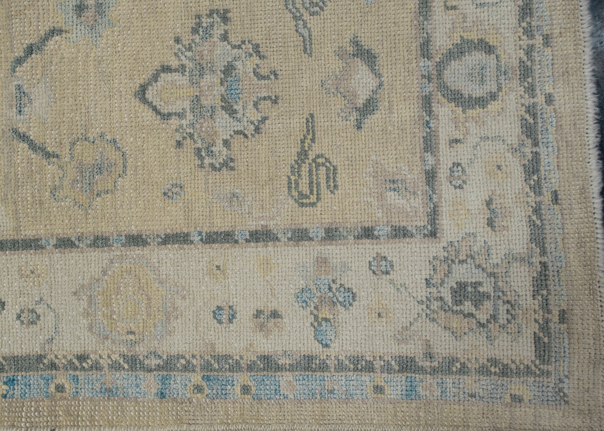 Turkish Oushak Rug 3' x 16'9" #3192