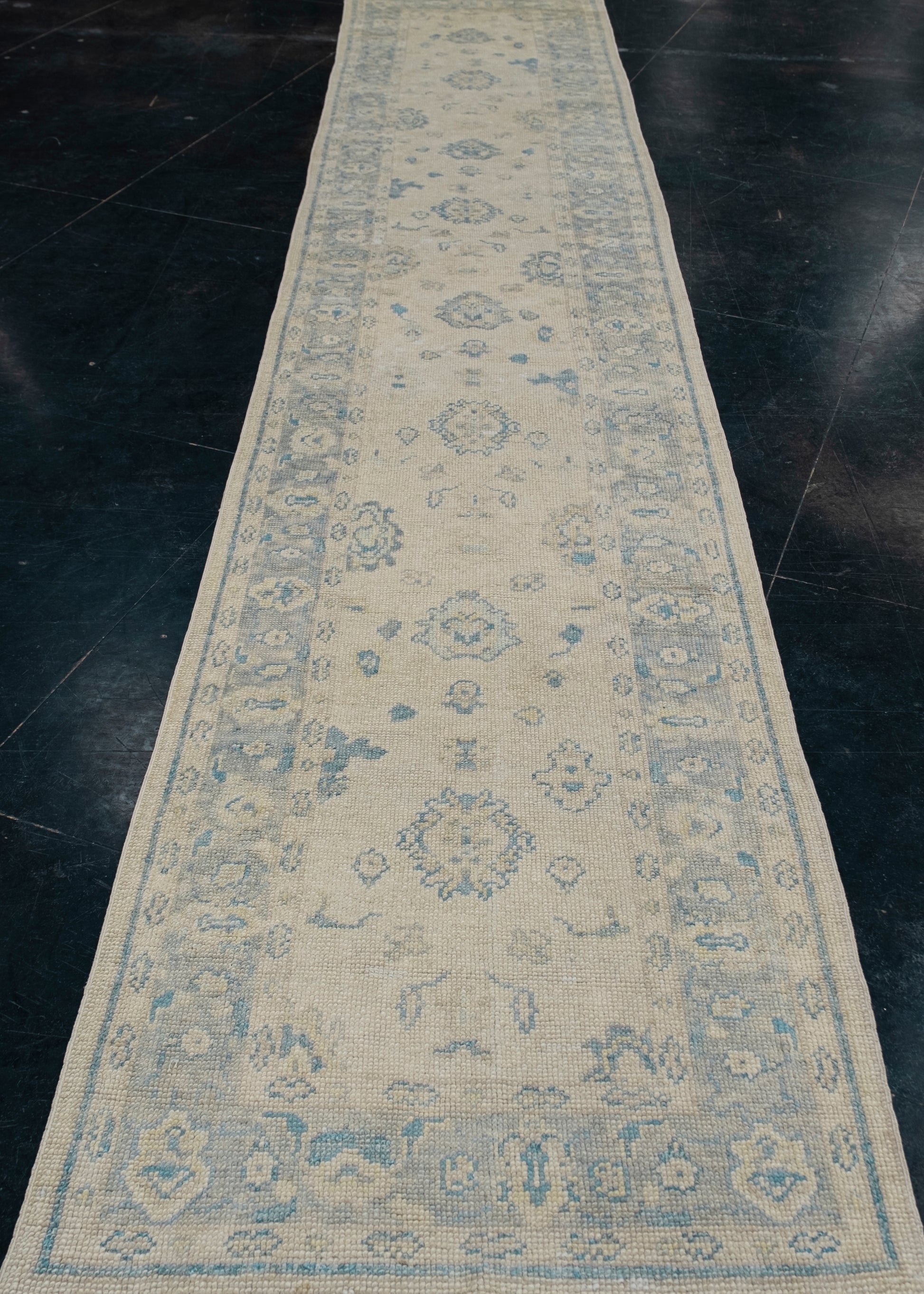 Turkish Oushak Rug 2'11" x 15'4" #2939