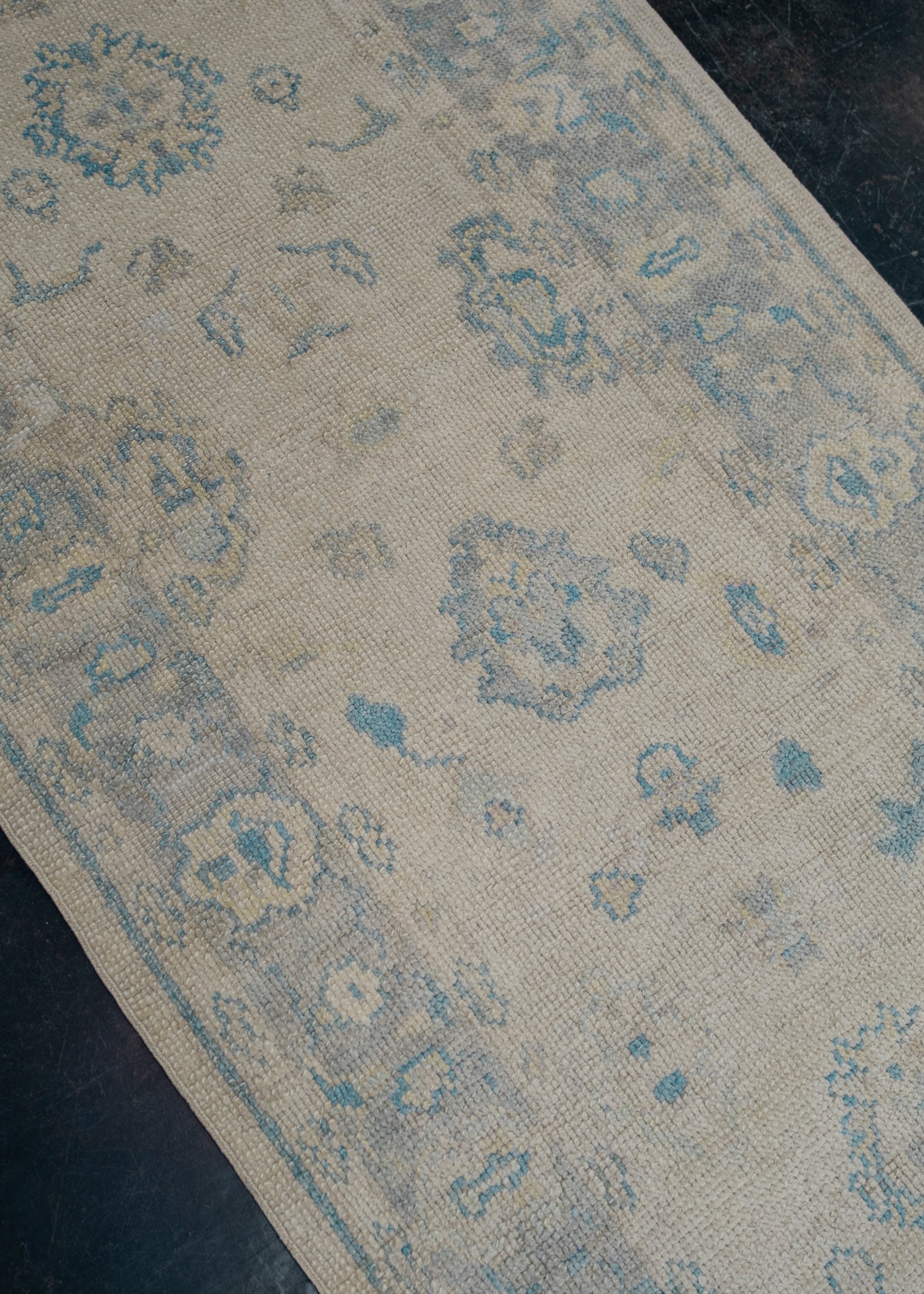 Turkish Oushak Rug 2'11" x 15'4" #2939