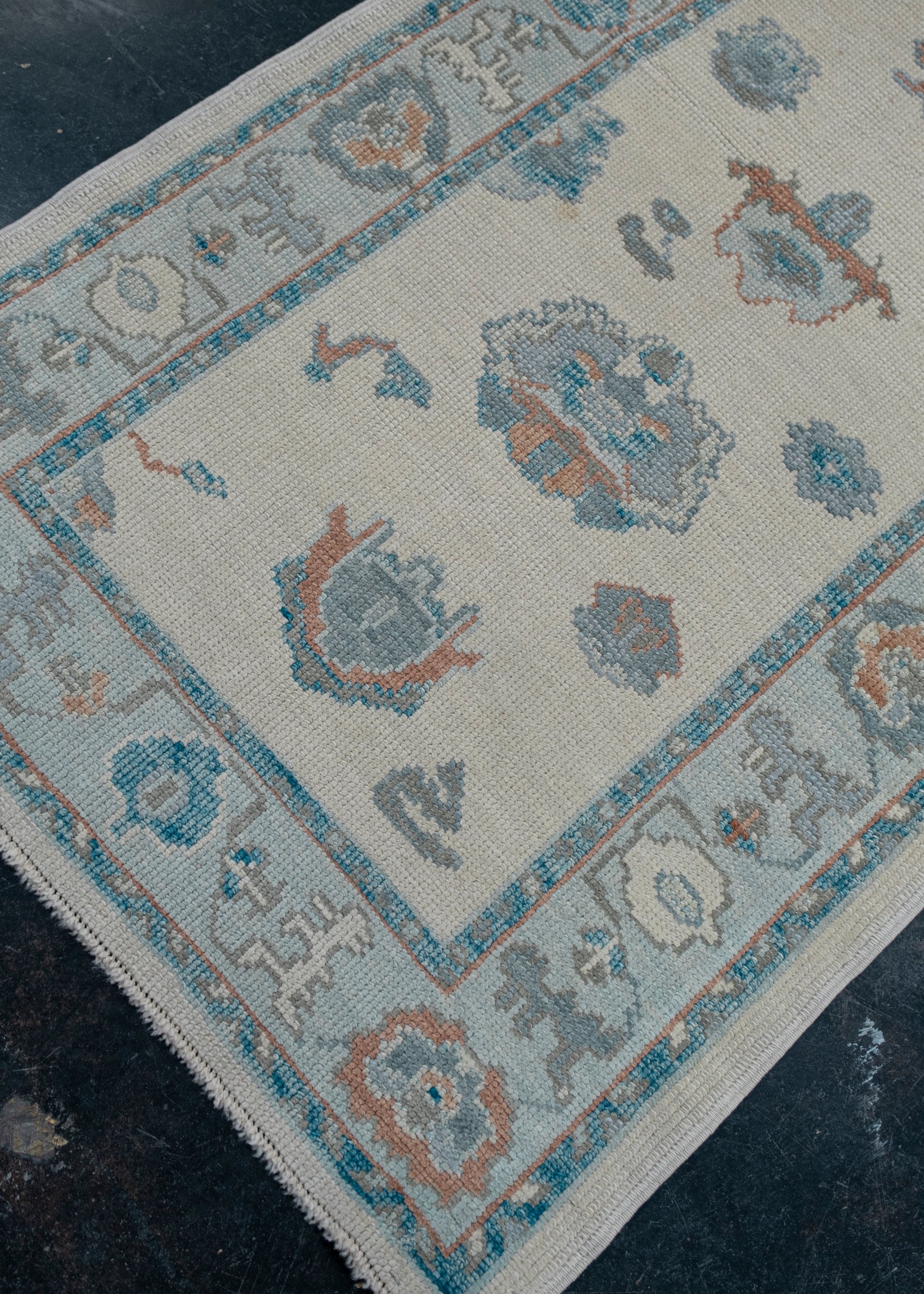 Turkish Oushak Rug 2'11" x 18'5" #7980