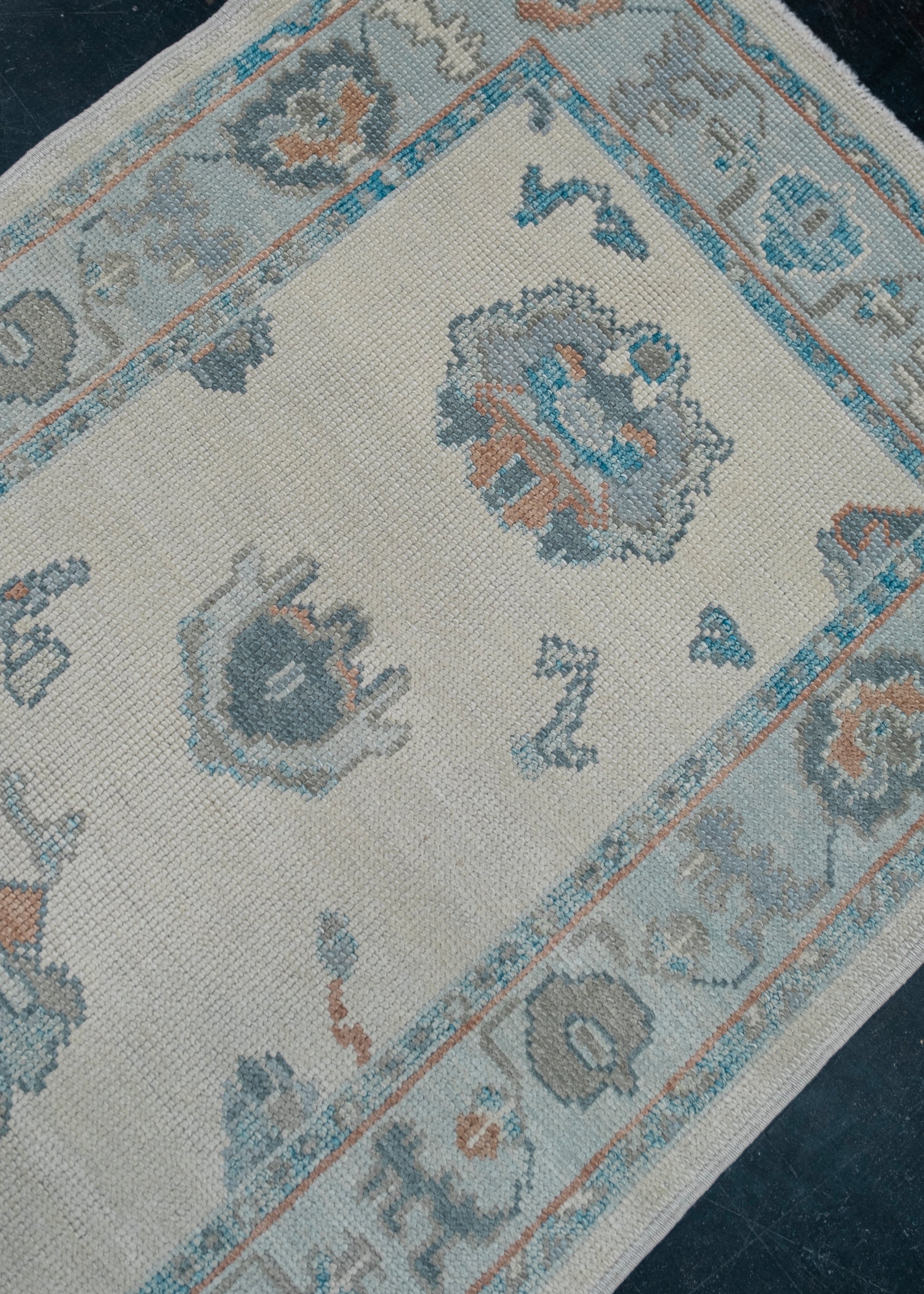 Turkish Oushak Rug 2'11" x 18'5" #7980