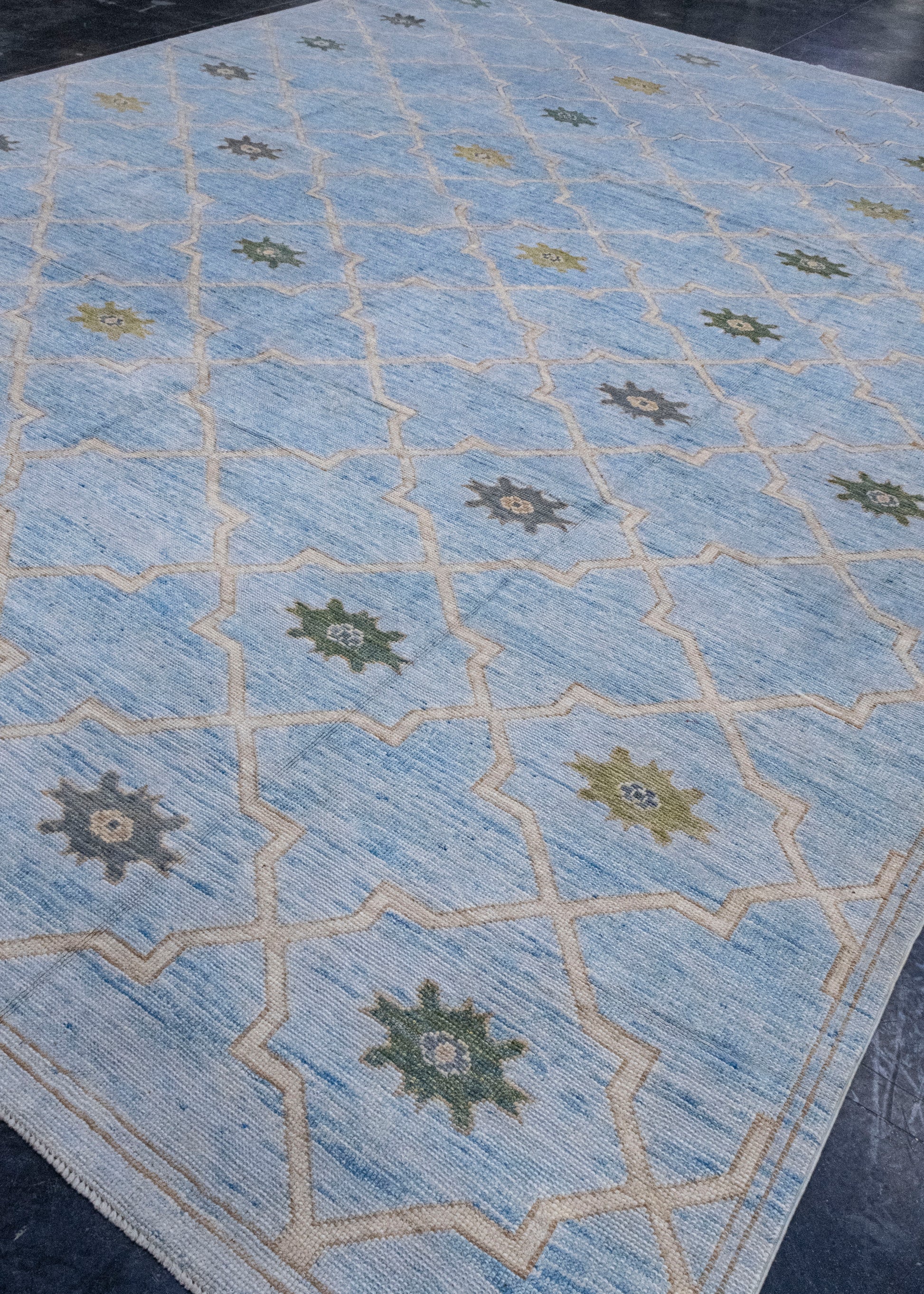 Turkish Oushak Rug 12'2" x 15'8" #16940