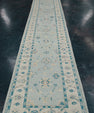 Turkish Oushak Rug Runner 2'11" x 18'6" #7288