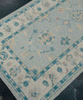 Turkish Oushak Rug Runner 2'11" x 18'6" #7288
