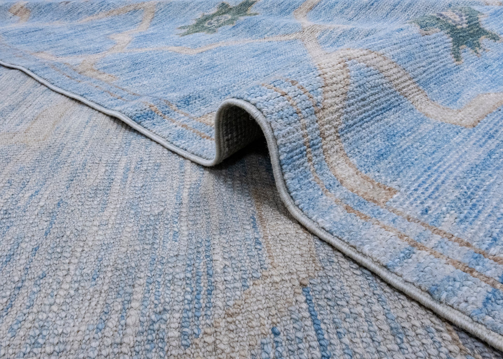 Turkish Oushak Rug 12'2" x 15'8" #16940