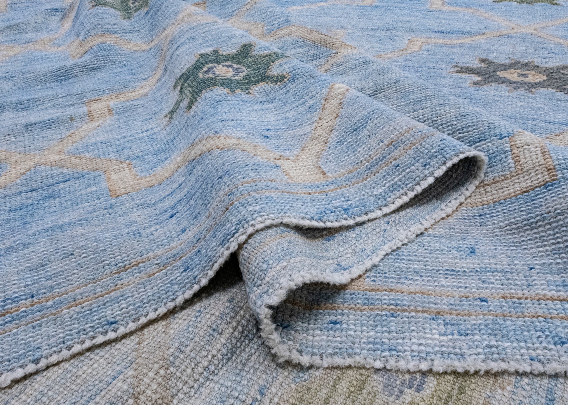 Turkish Oushak Rug 12'2" x 15'8" #16940