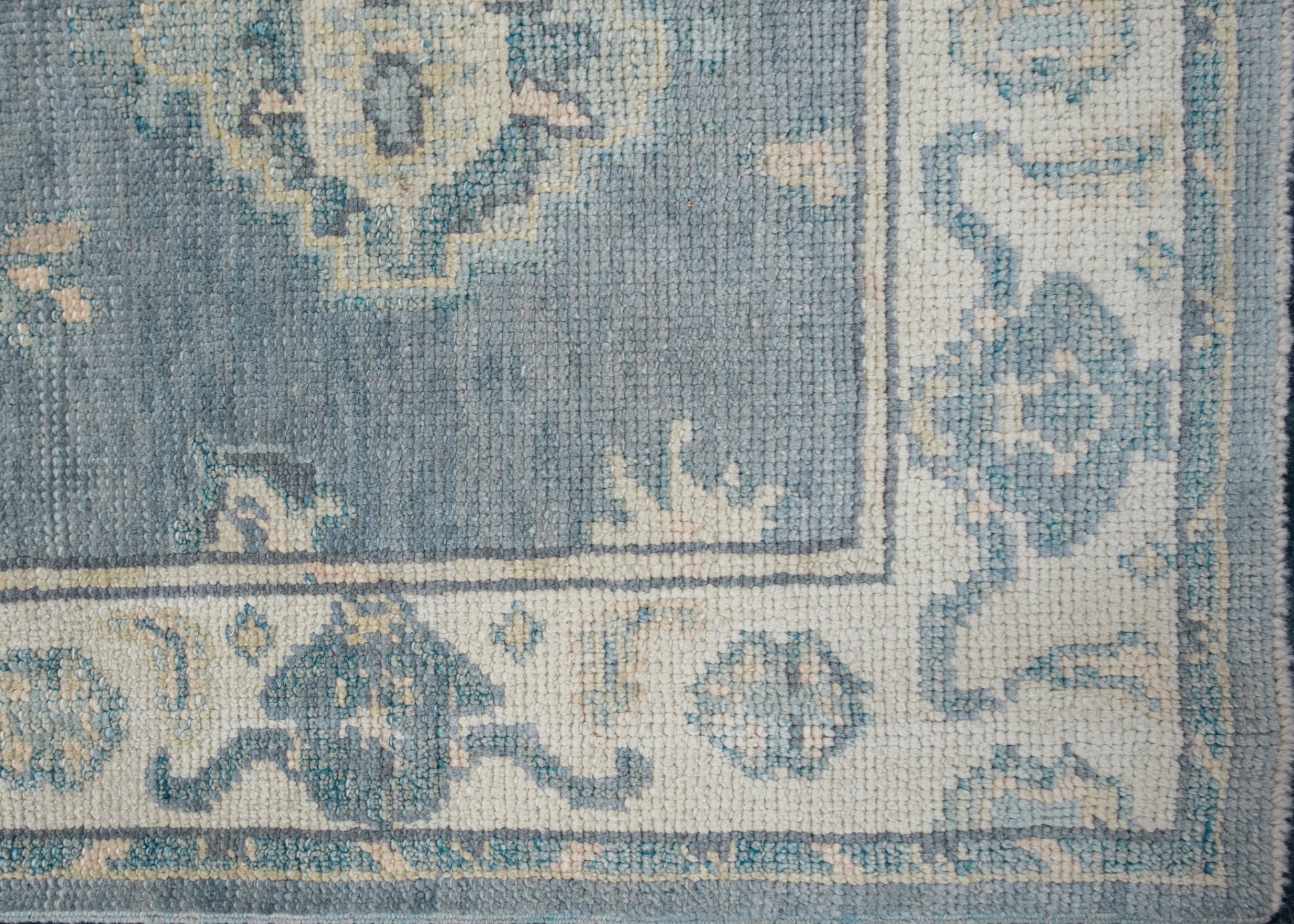 Turkish Oushak Rug Runner 2'10" x 18'2" #4772