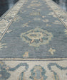 Turkish Oushak Rug Runner 2'10" x 18'2" #4772