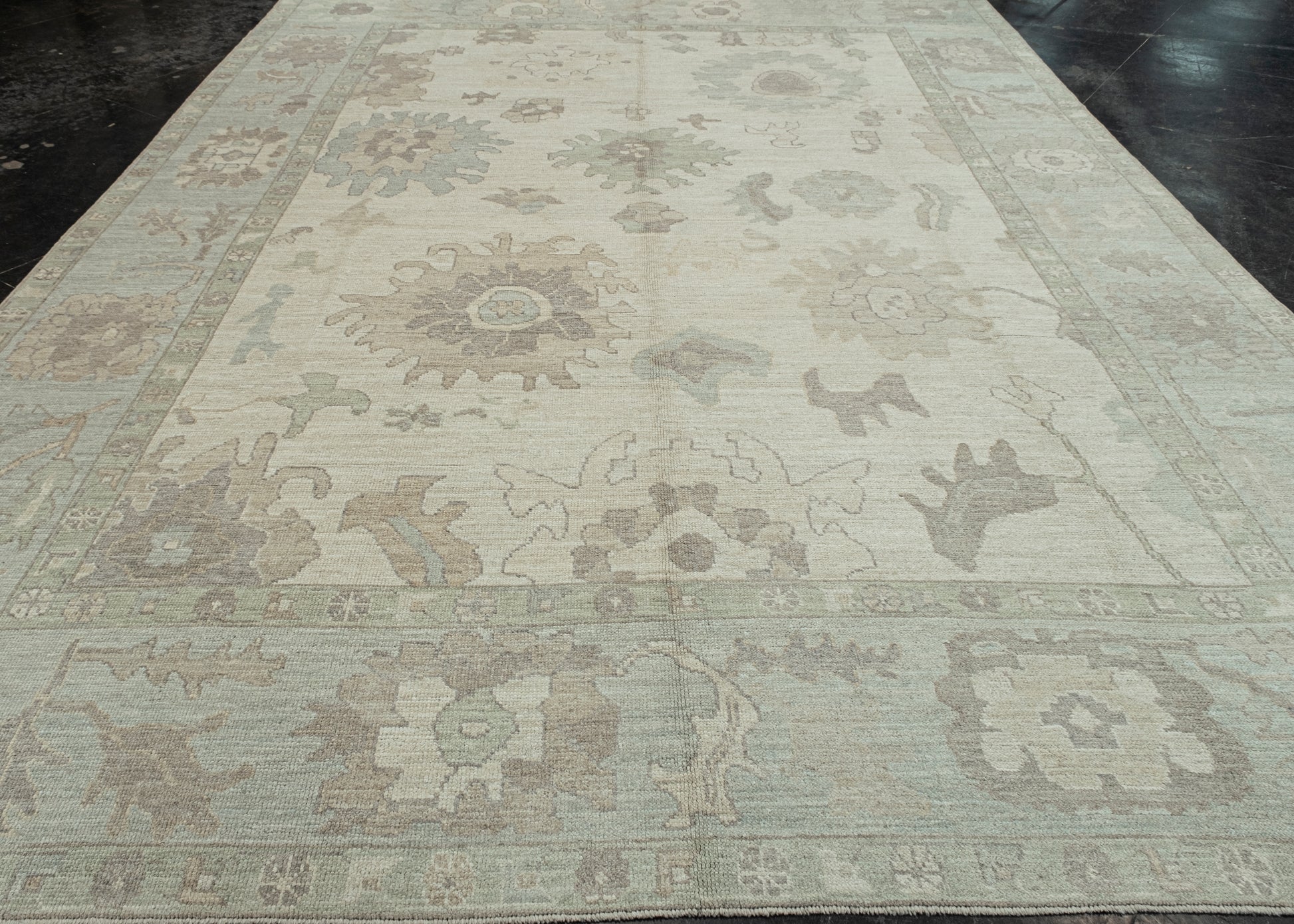 Turkish Oushak Rug 10'2" x 14'2" #11740
