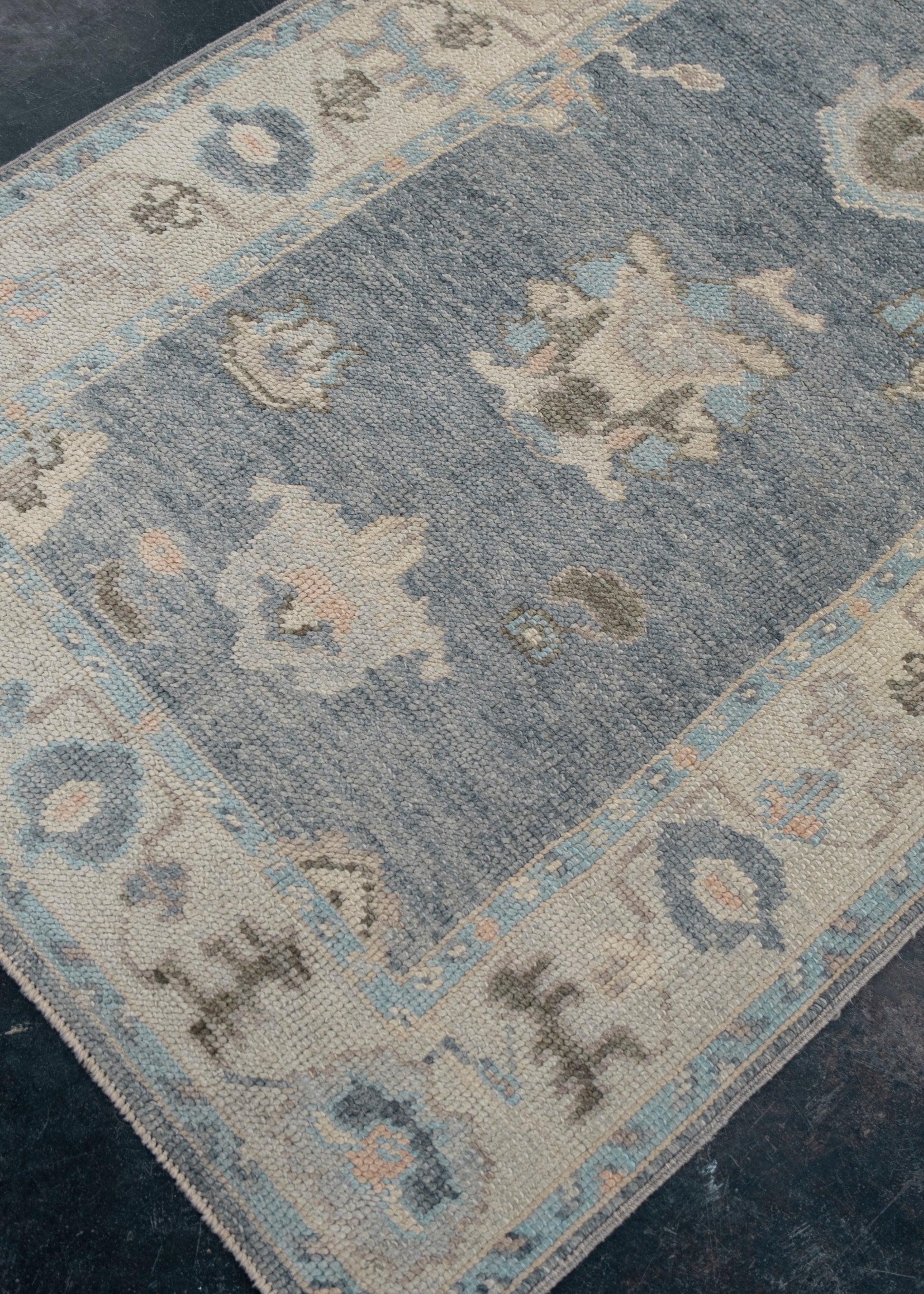 Turkish Oushak Rug Runner 3' x 17'7" #HS-1076