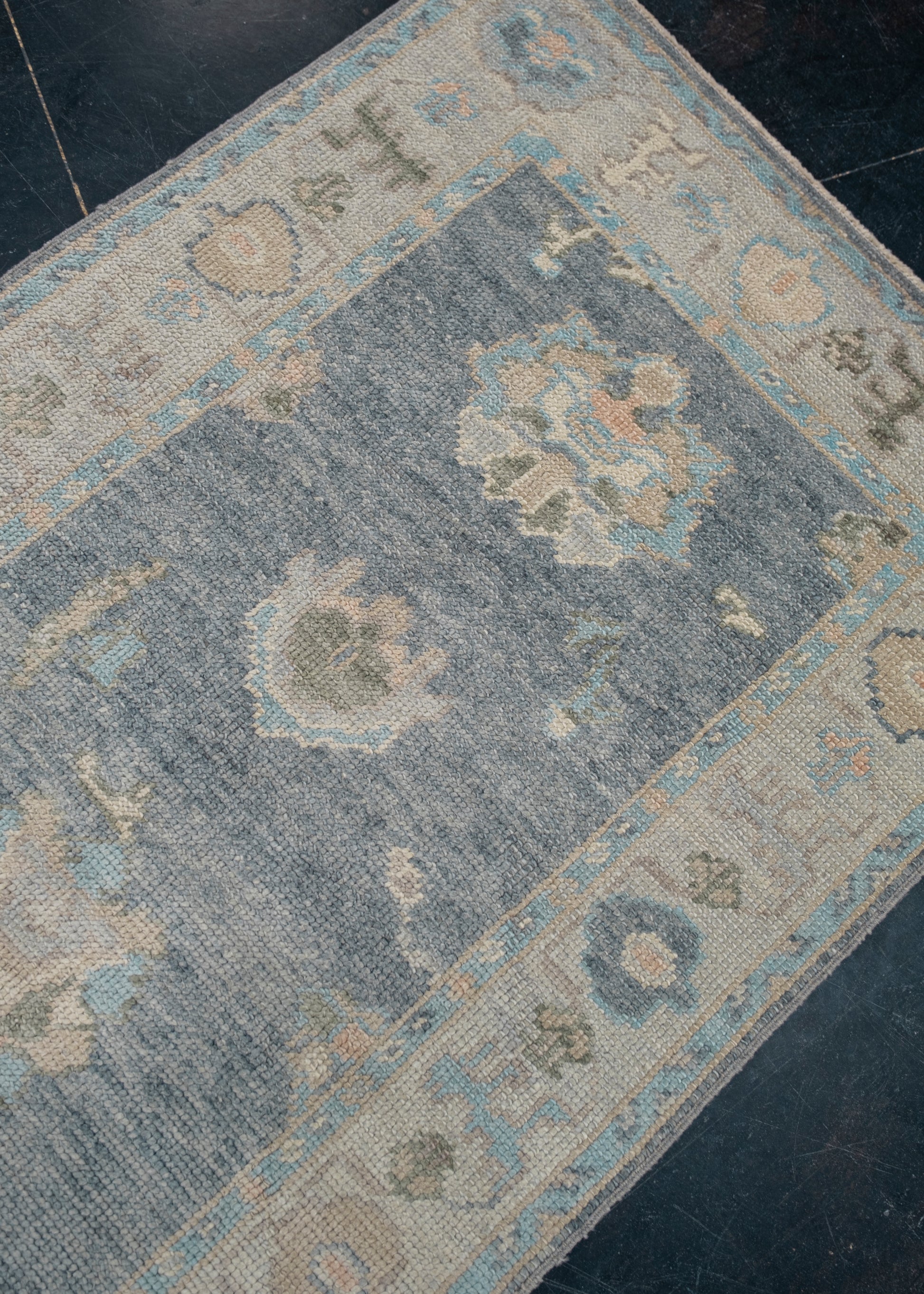Turkish Oushak Rug Runner 3' x 17'7" #HS-1076