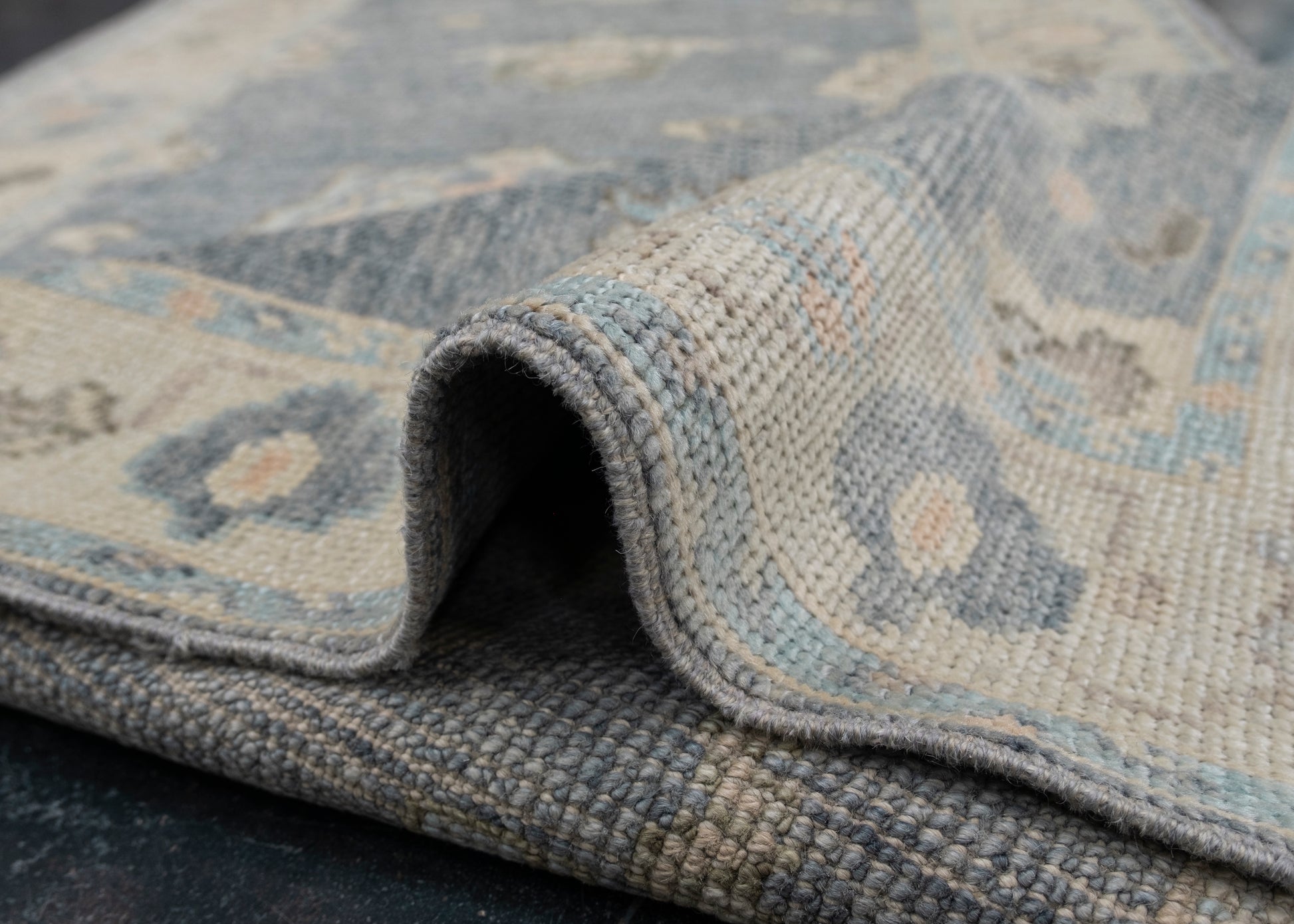 Turkish Oushak Rug Runner 3' x 17'7" #HS-1076