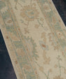 Turkish Oushak Rug Runner 2'5" x 17'7" #1518