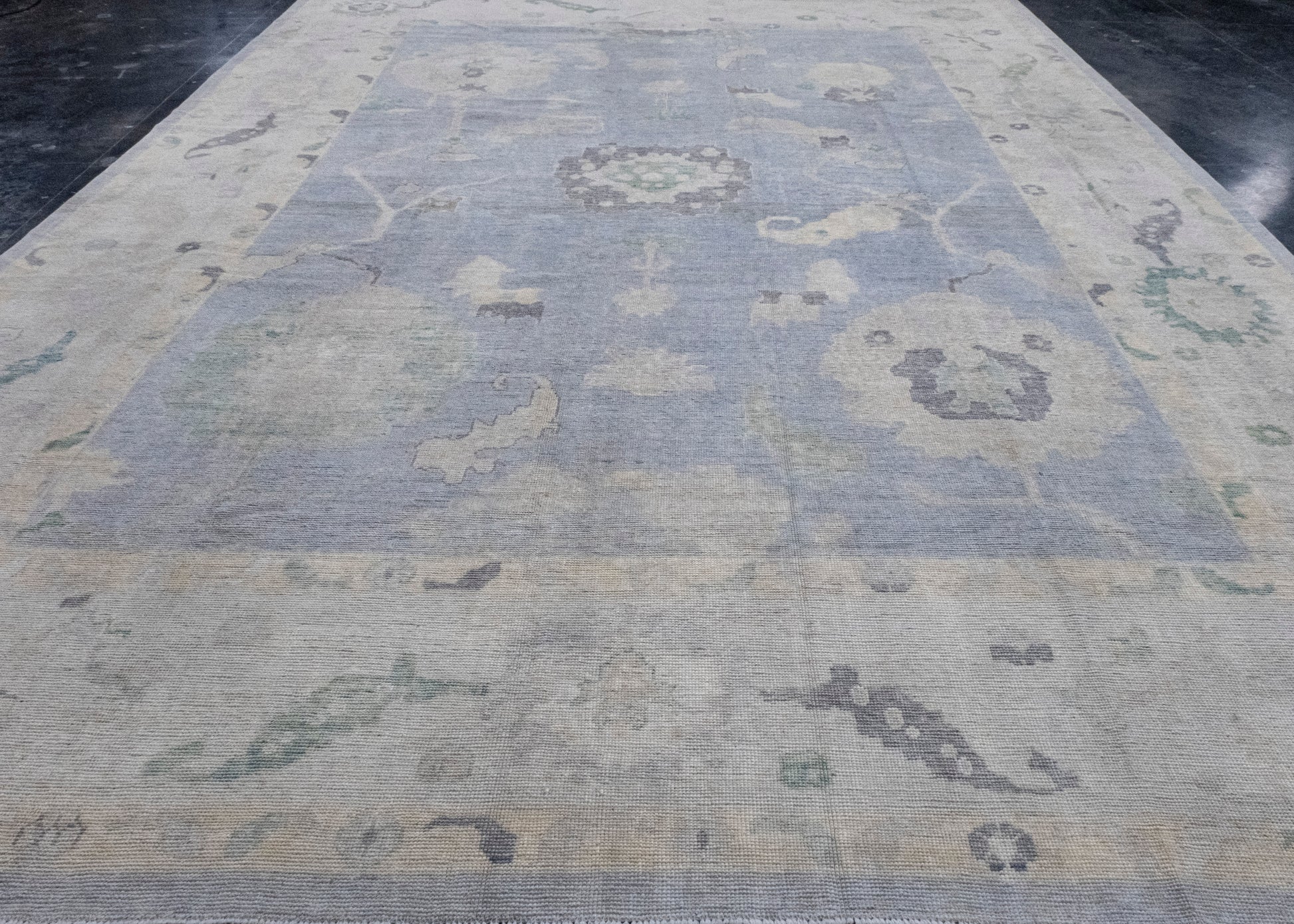 Turkish Oushak Rug 12'2" x 16'4" #16997