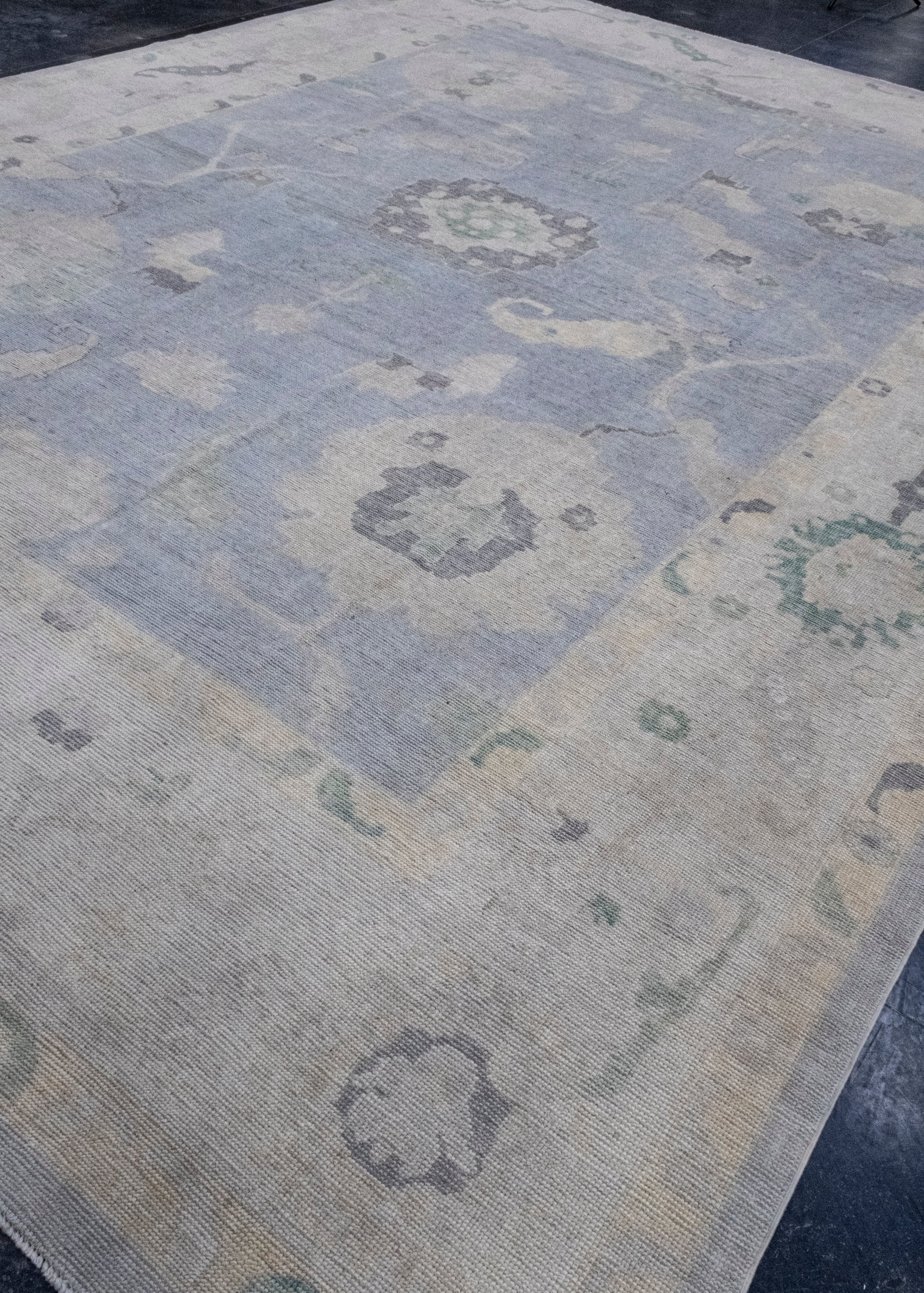 Turkish Oushak Rug 12'2" x 16'4" #16997